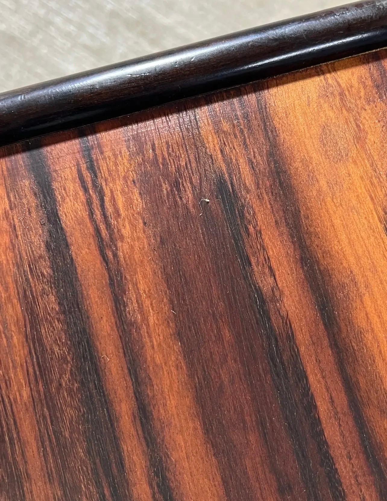 Mid Century Rosewood Nesting Tables - Set of 3 For Sale 5