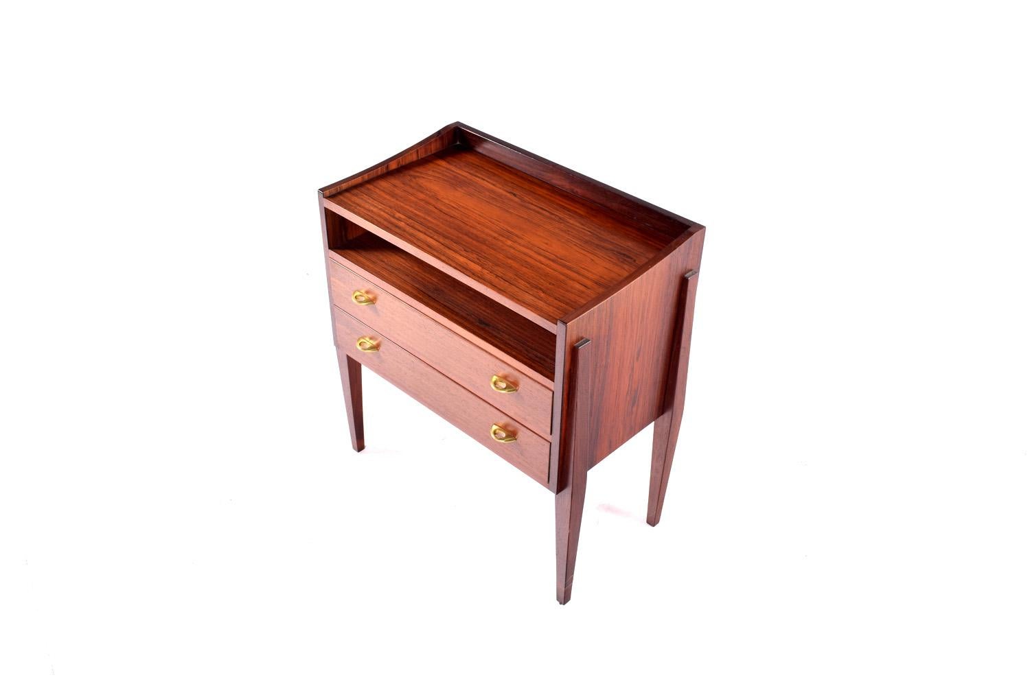 Mid-Century Modern Midcentury Rosewood Nightstand by Frode Holm