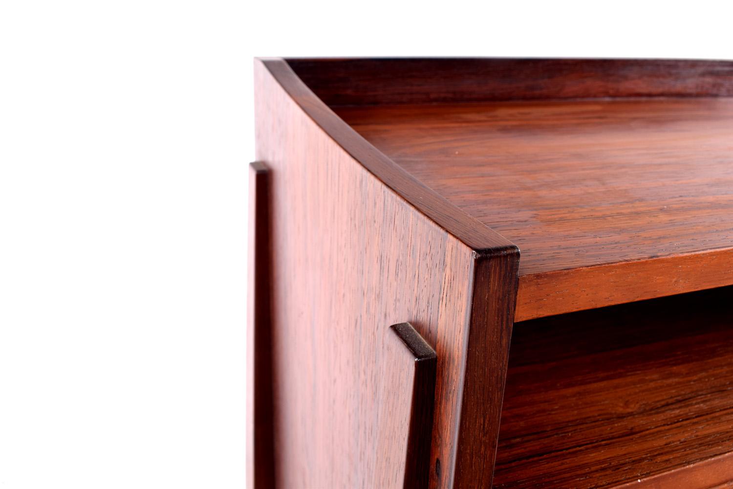 Midcentury Rosewood Nightstand by Frode Holm 1