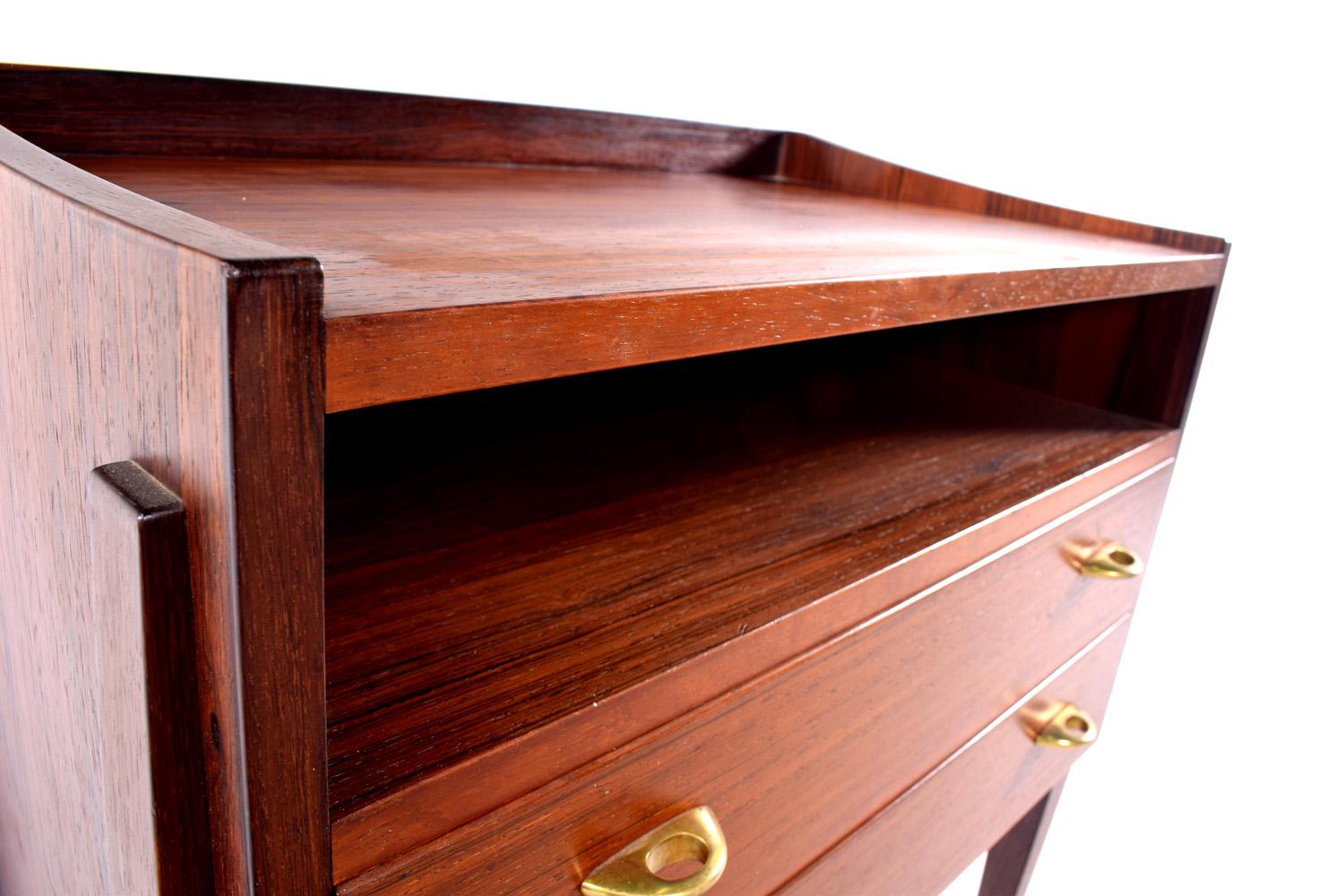 Midcentury Rosewood Nightstand by Frode Holm 2