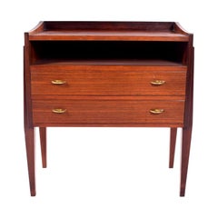 Midcentury Rosewood Nightstand by Frode Holm