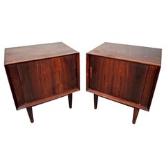 Mid-century Rosewood Nightstands by Falster