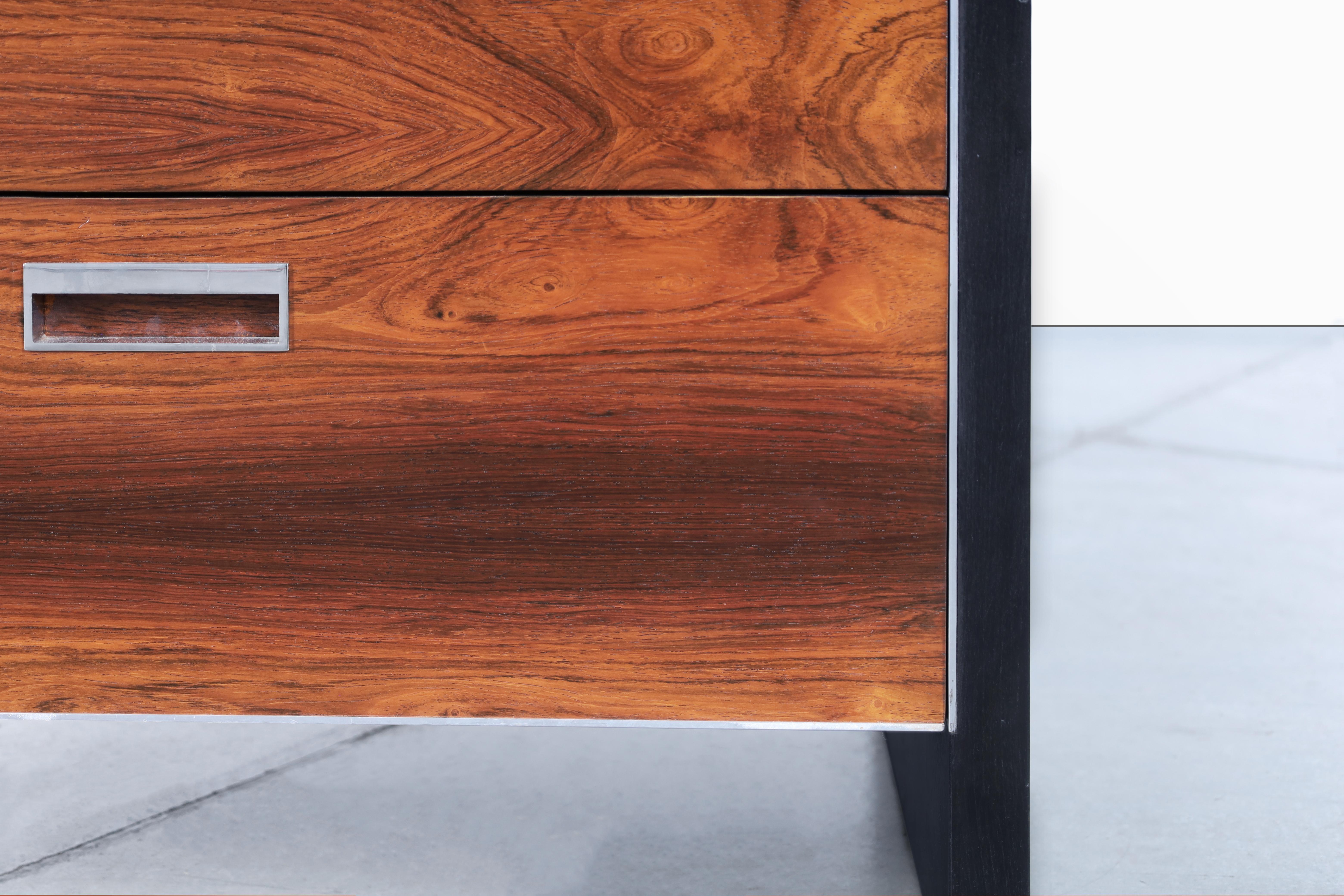 Mid-Century Rosewood Nightstands by Robert Baron for Glenn of California 1