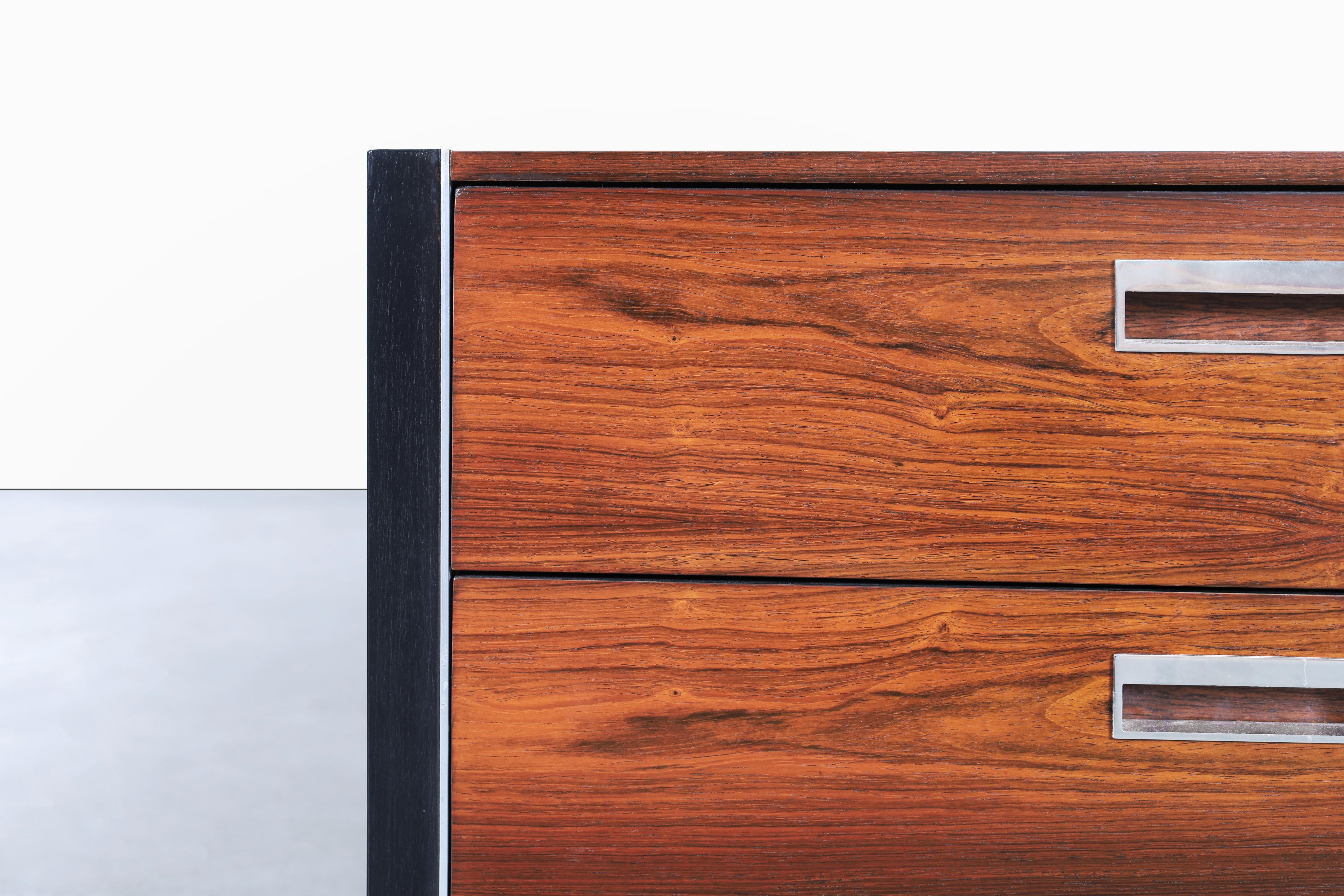 Mid-Century Rosewood Nightstands by Robert Baron for Glenn of California 2
