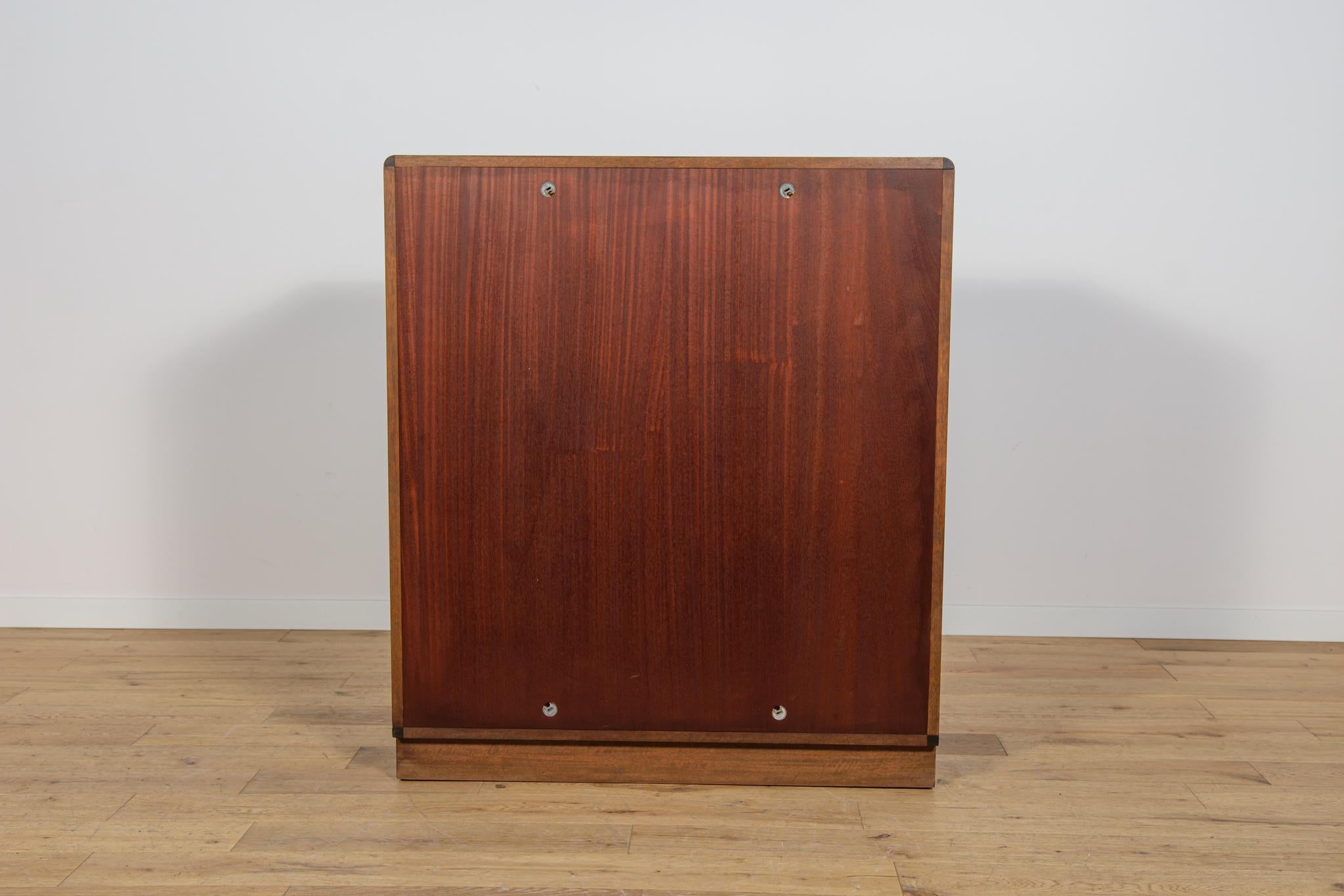 Armario de oficina de palisandro de mediados de siglo, de Posborg & Meyhoff para Sibast, Dinamarca. en Excelente estado para la venta en GNIEZNO, 30