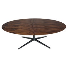 Mid Century Rosewood Oval Dining/Conference Table by Florence Knoll, c1960s