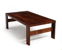 Mid Century Rosewood Parquet Coffee Cocktail Tables Scandinavian Poul Cadovius