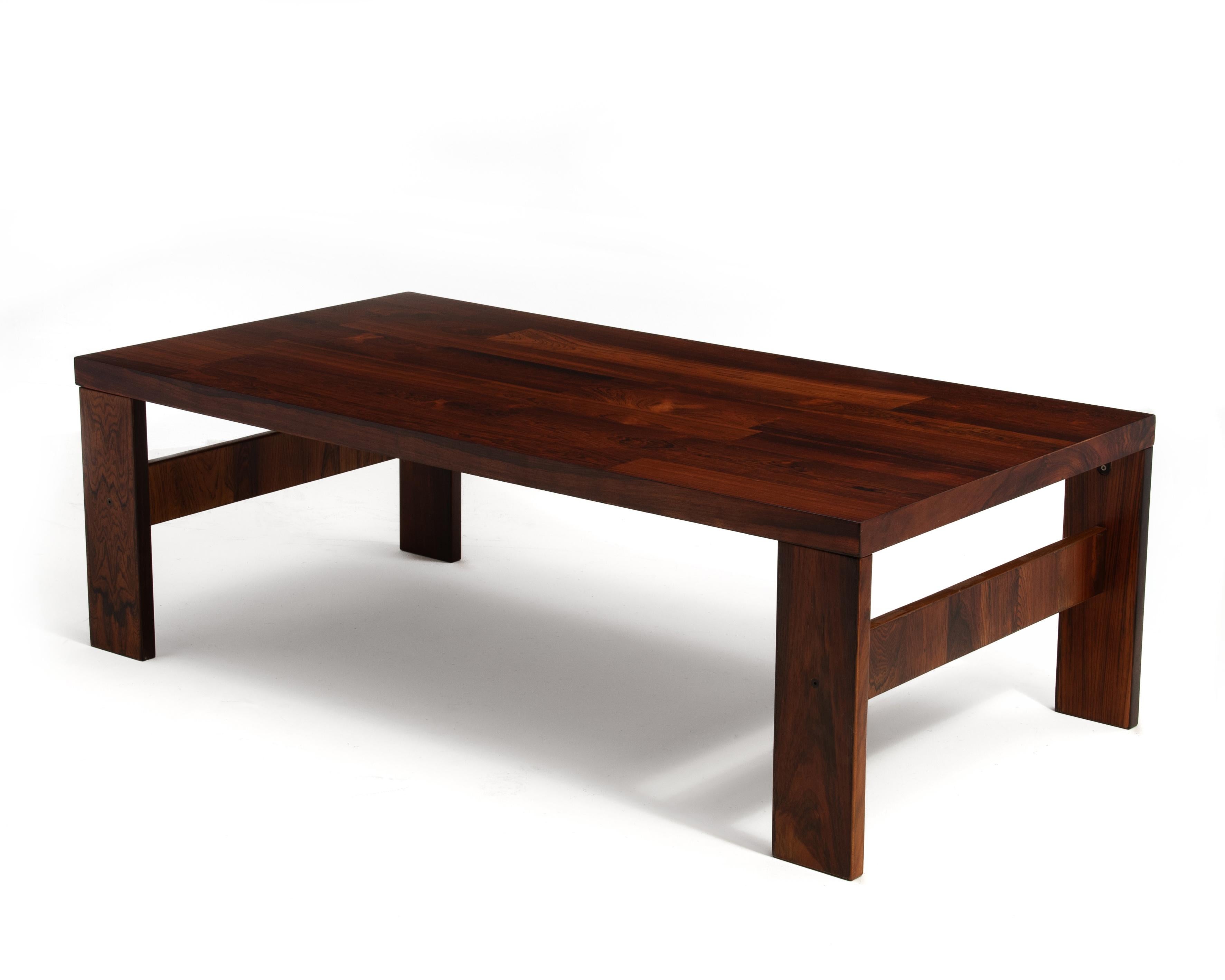 Fine XX secolo Tavolino da caffè in legno di palissandro di metà secolo Scandinavo Poul Cadovius in vendita