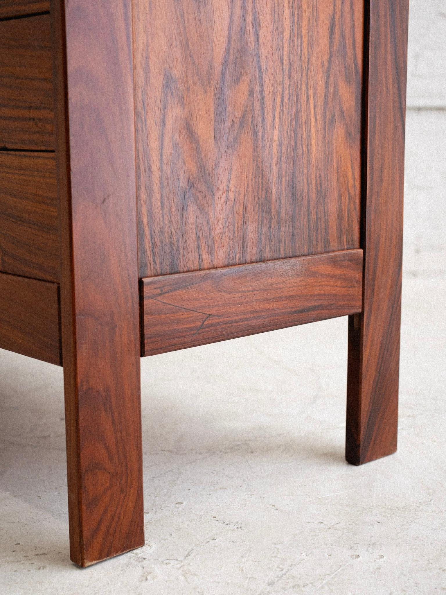 Mid Century Rosewood Secretary Desk For Sale 8
