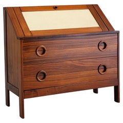 Mid Century Rosewood Secretary Desk