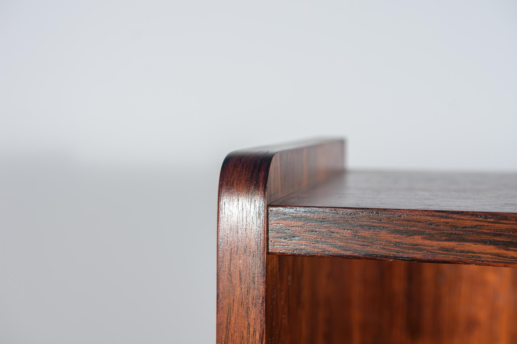Mid-Century Rosewood Shelf by Johannes Sorth for Bornholm, 1960s For Sale 5