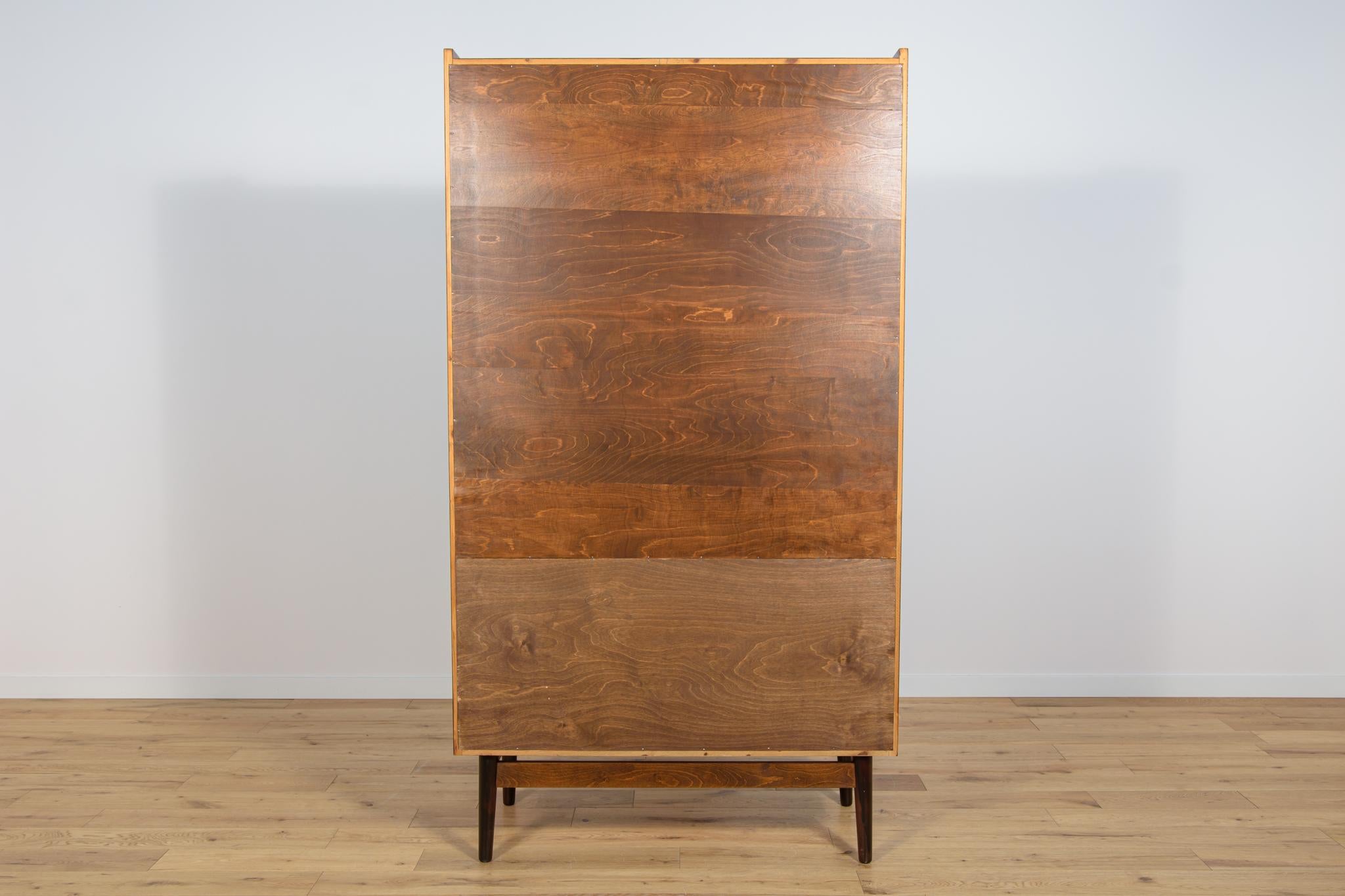Woodwork Mid-Century Rosewood Shelf by Johannes Sorth for Bornholm, 1960s For Sale