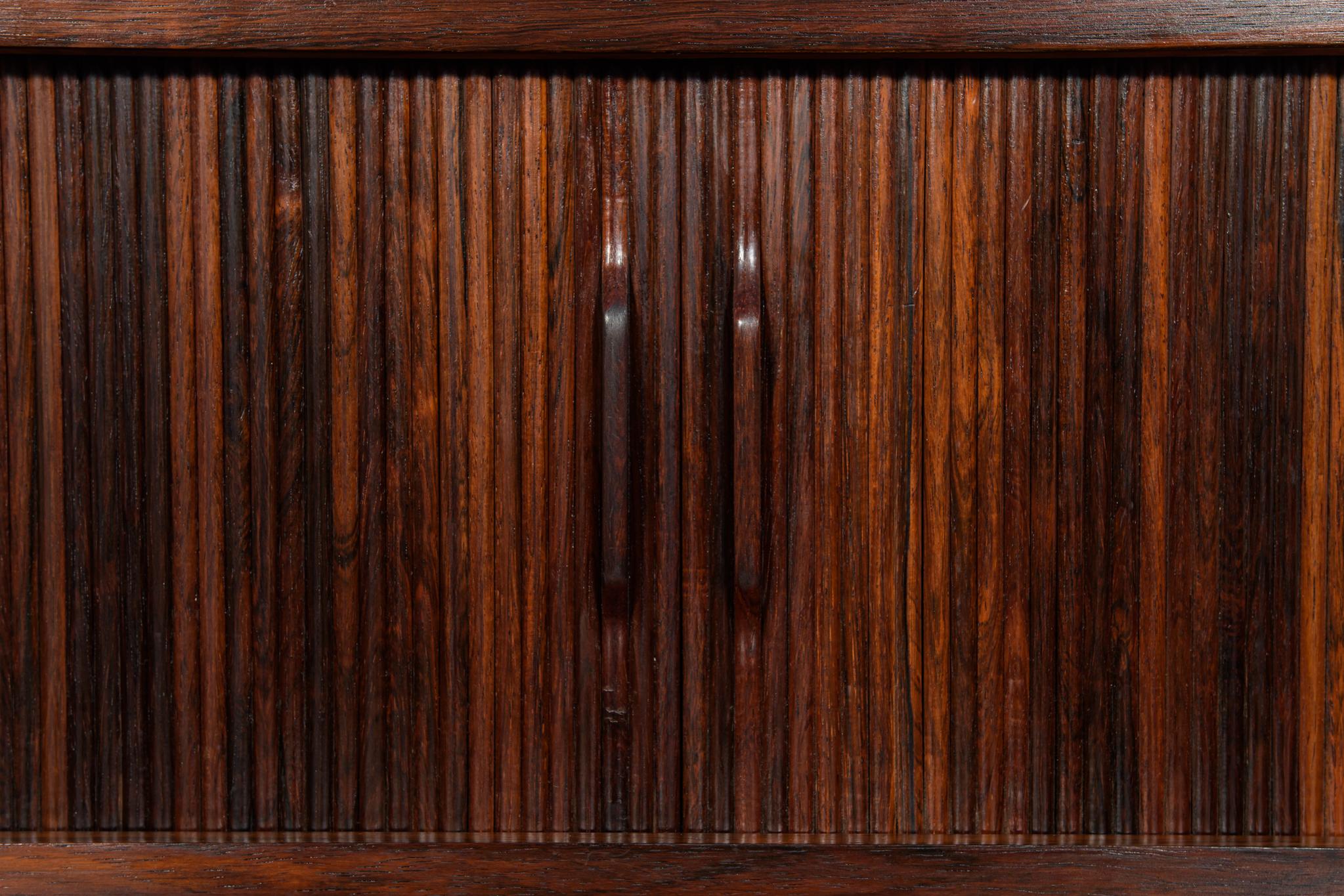 Mid-Century Rosewood Shelf by Johannes Sorth for Bornholm, Denmark, 1960s For Sale 13