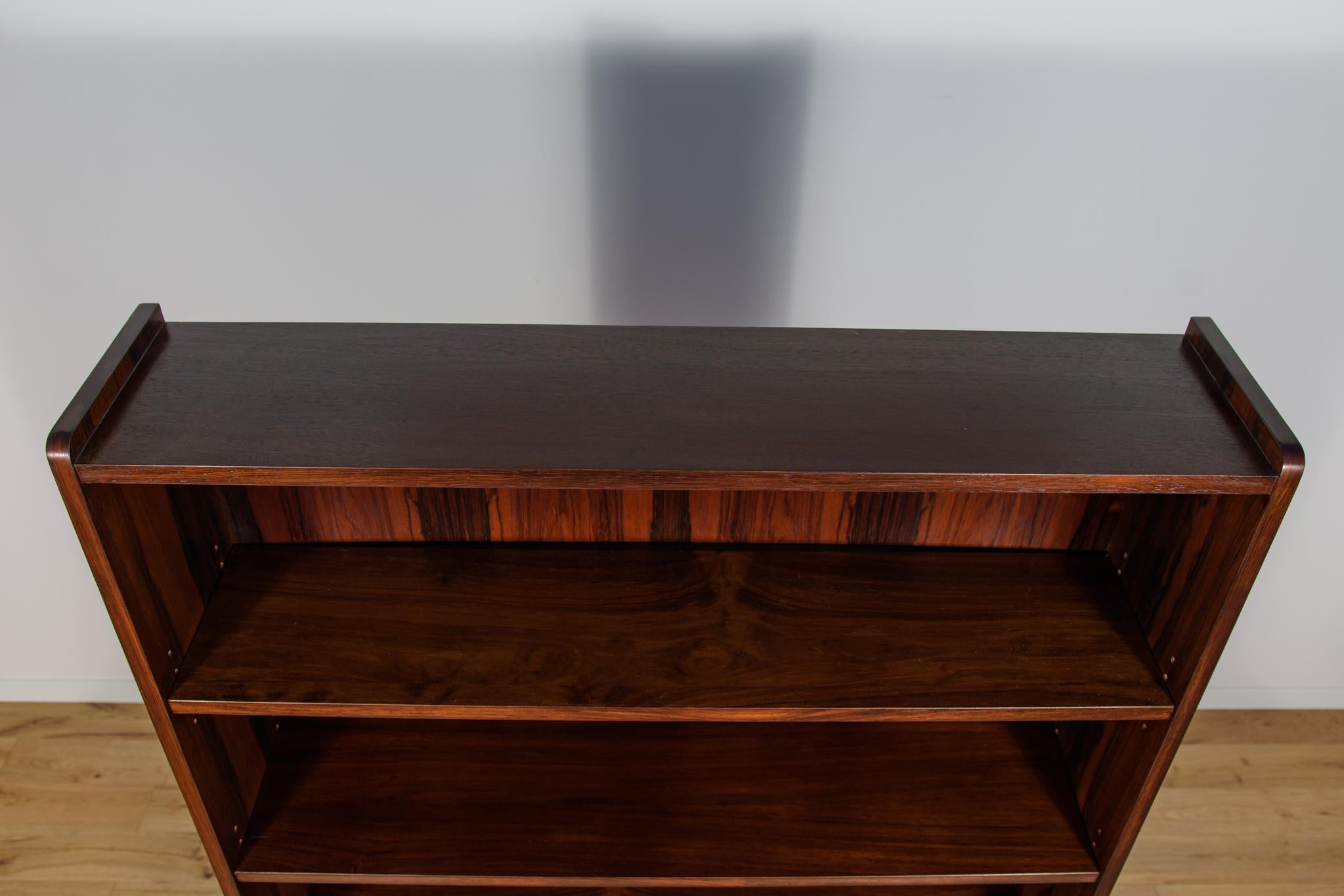 Mid-Century Modern Mid-Century Rosewood Shelf by Johannes Sorth for Bornholm, Denmark, 1960s For Sale