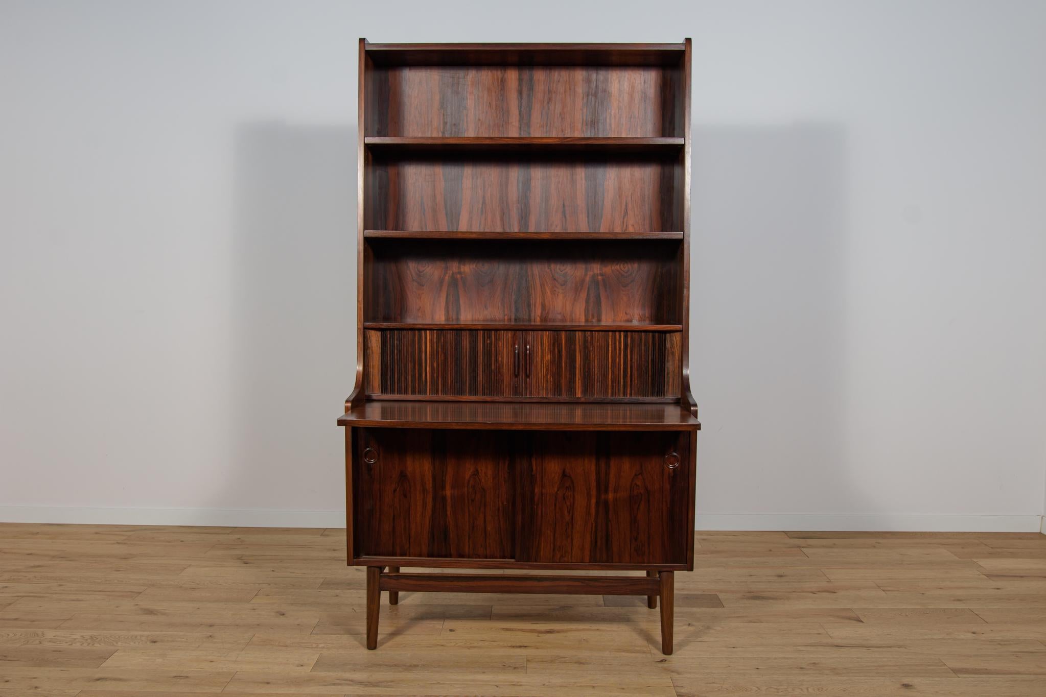 Mid-20th Century Mid-Century Rosewood Shelf by Johannes Sorth for Bornholm, Denmark, 1960s For Sale