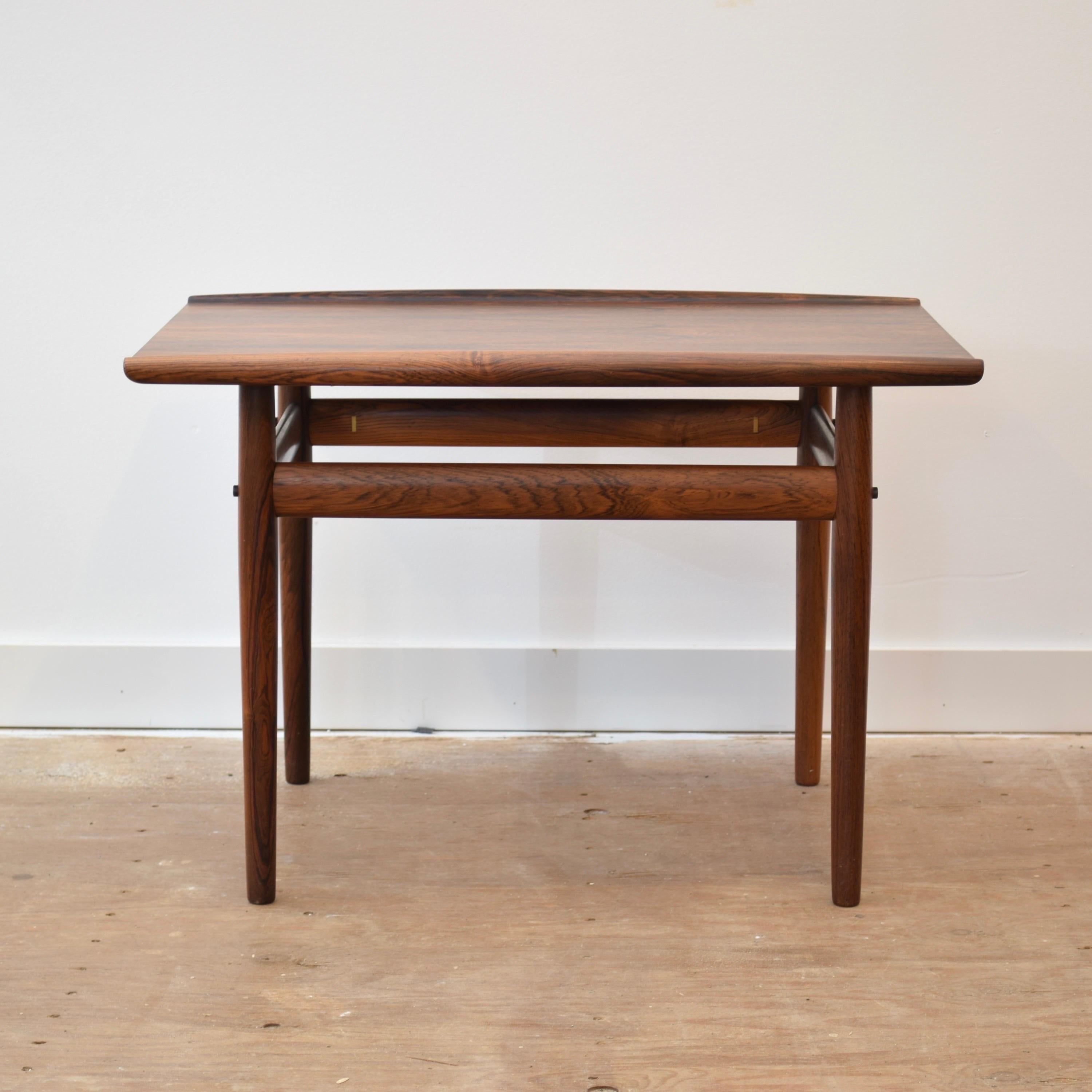 Mid Century Rosewood Side Table Set by Glostrup Møbelfabrik  For Sale 5