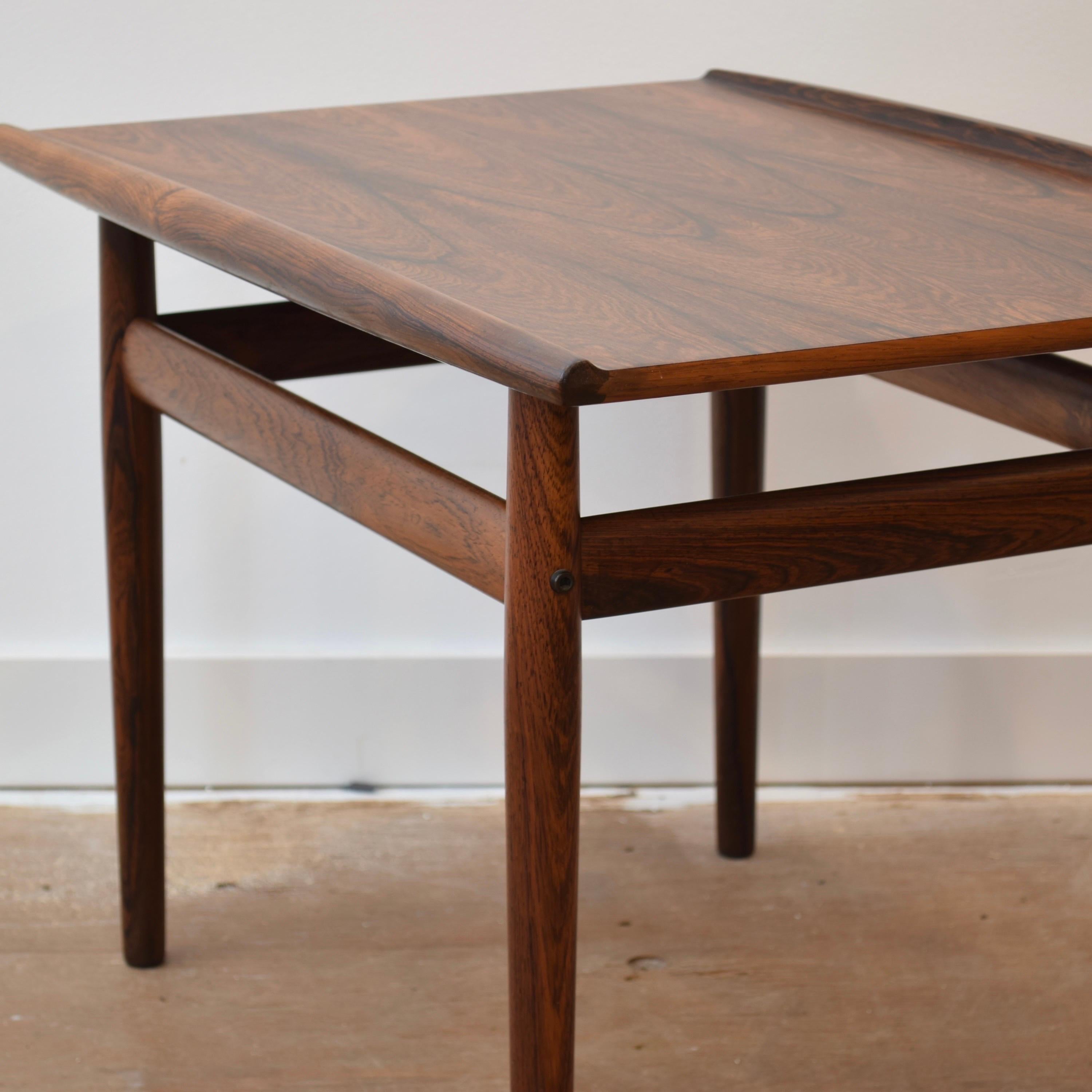 Mid Century Rosewood Side Table Set by Glostrup Møbelfabrik  For Sale 6