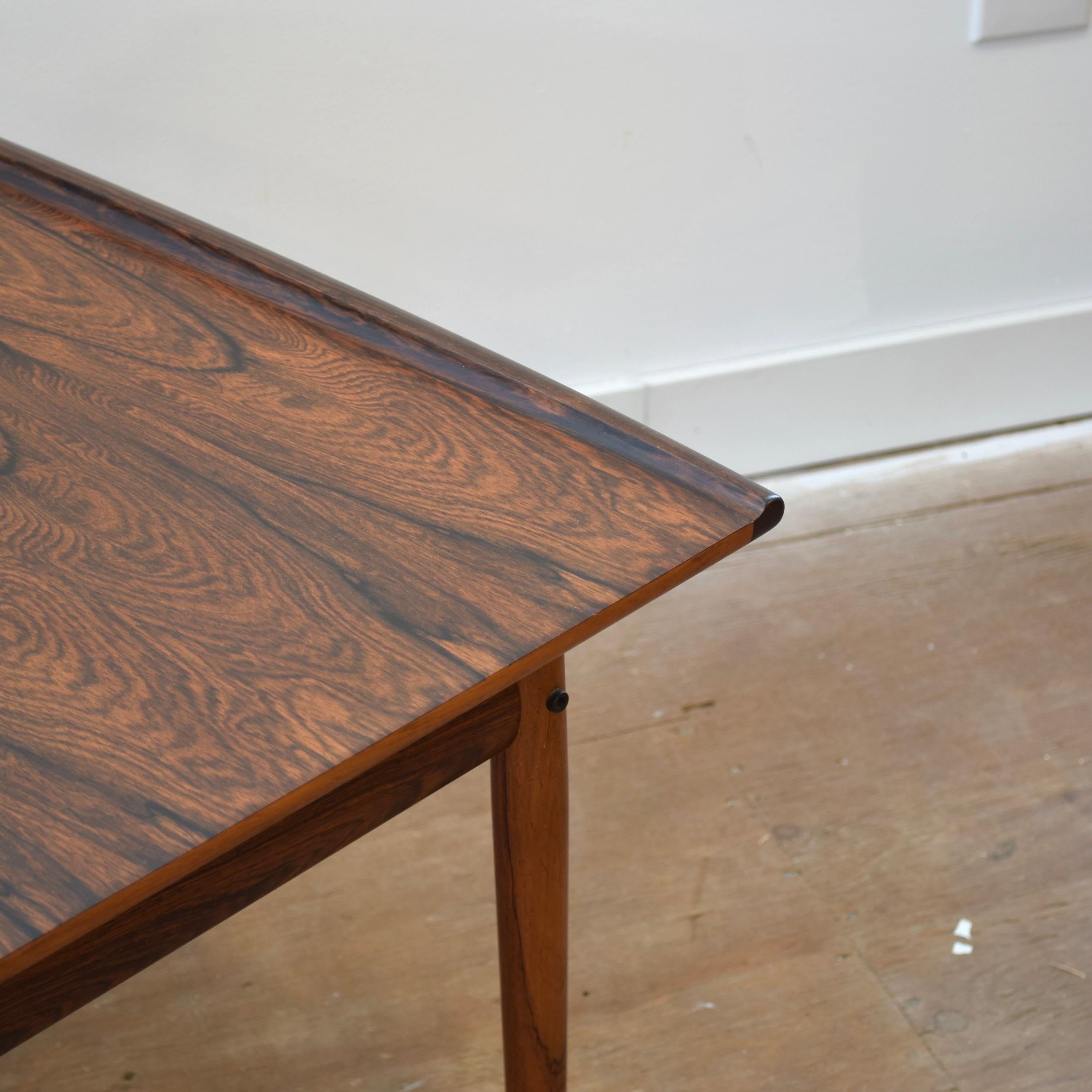 Mid Century Rosewood Side Table Set by Glostrup Møbelfabrik  For Sale 3
