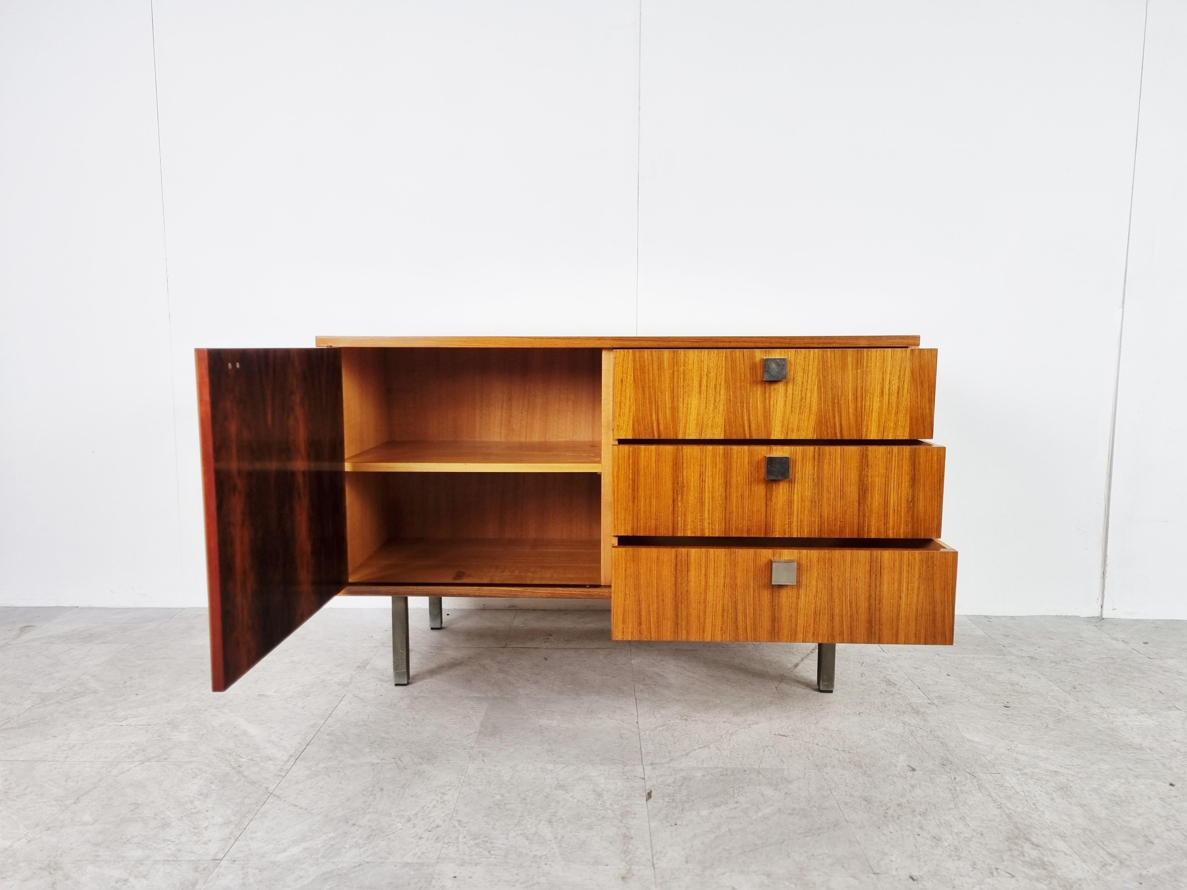 Mid Century Rosewood Sideboard by Alfred Hendrickx, 1960s In Good Condition In HEVERLEE, BE