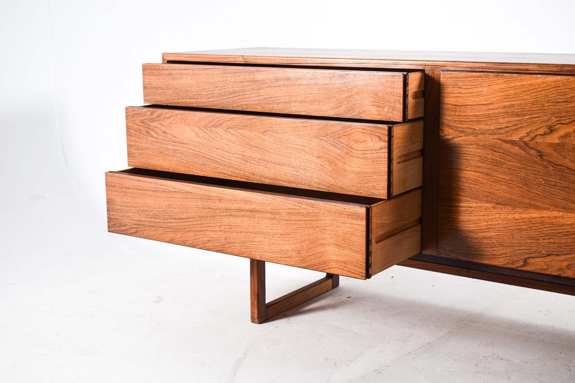 Mid-20th Century Mid Century Rosewood Sideboard by Arne Hovmand Olsen for Mogens Kold 1960s