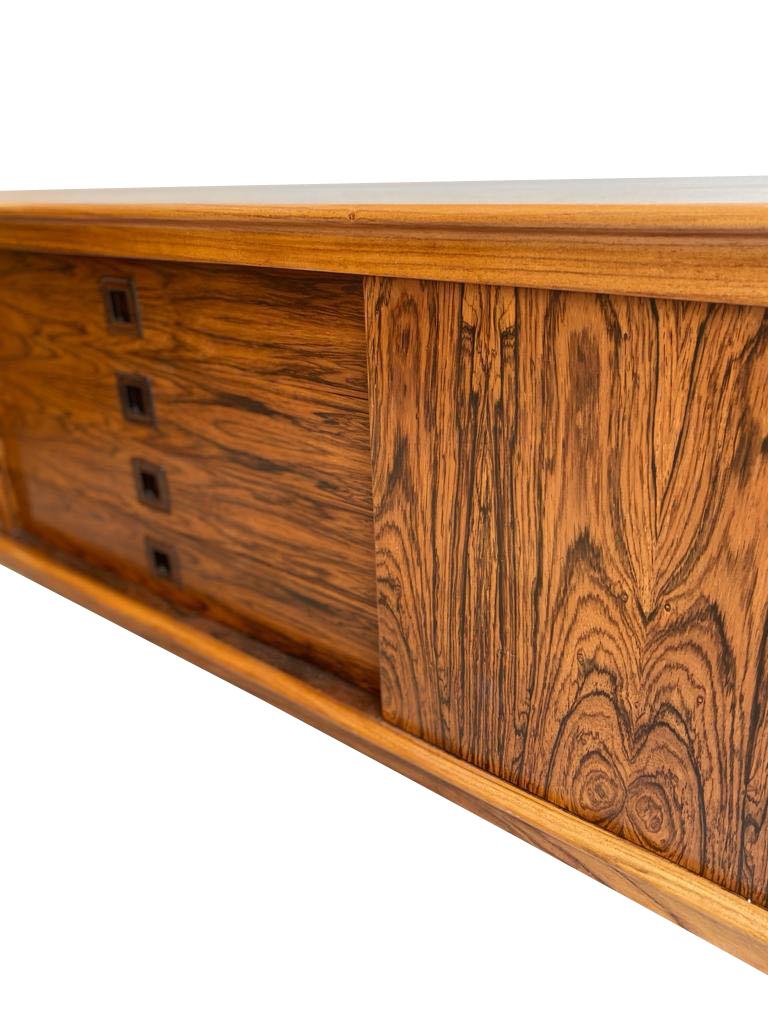 Mid-Century Modern Midcentury Rosewood Sideboard by H. W. Klein for Bramin