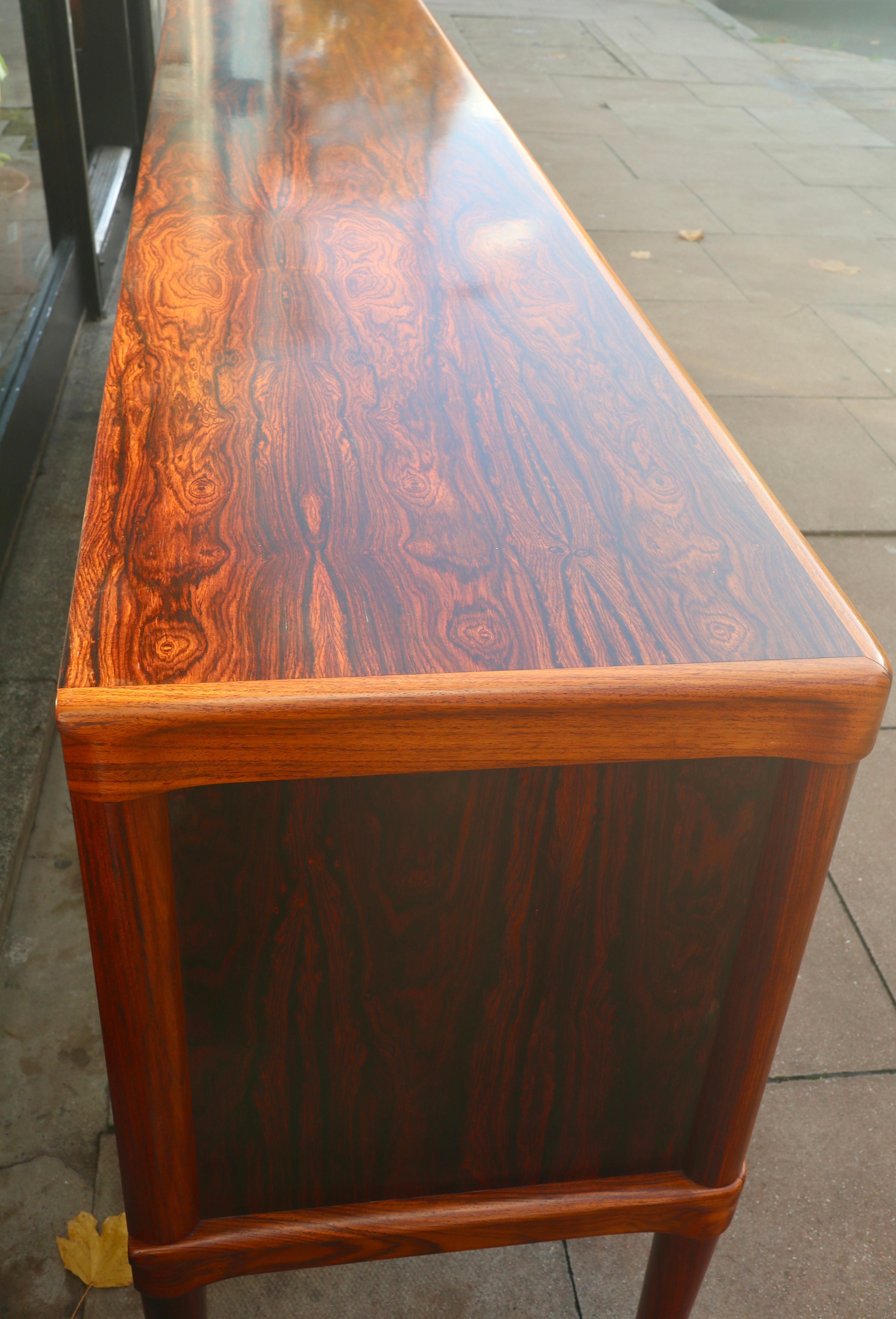 Mid Century Rosewood Sideboard by H.W. Klein for Bramin In Good Condition For Sale In London, GB