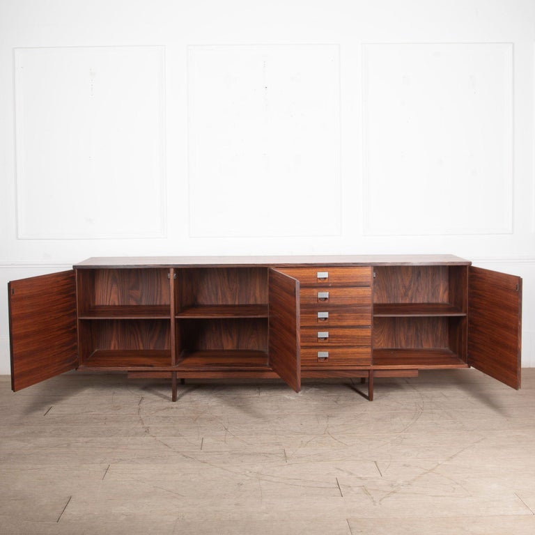 MidCentury Rosewood Sideboard For Sale at 1stDibs