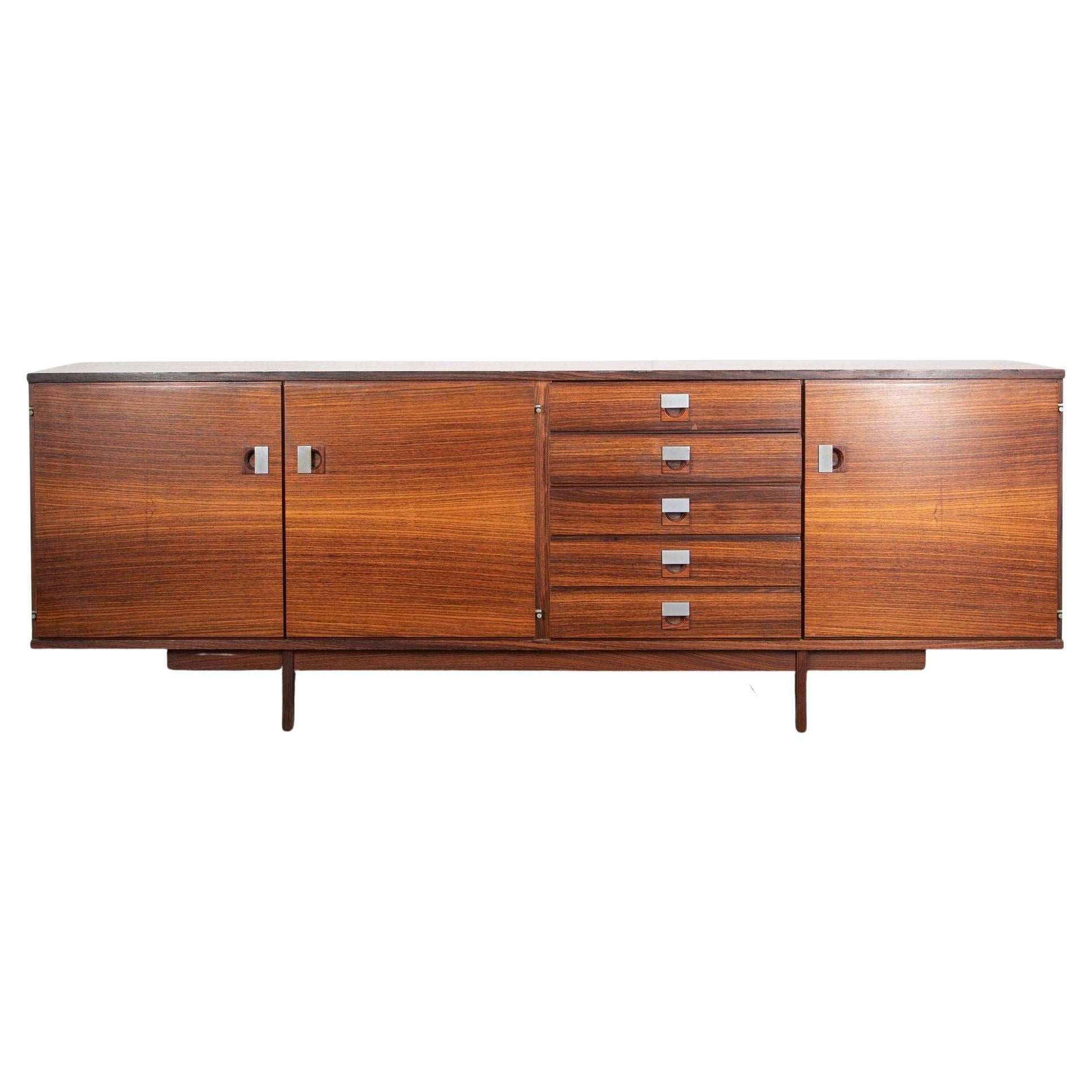 Mid-Century Rosewood Sideboard For Sale