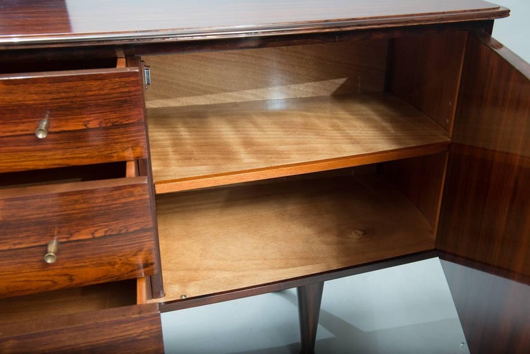 Midcentury Rosewood Sideboard from Kenia, Unique Piece at 1stDibs