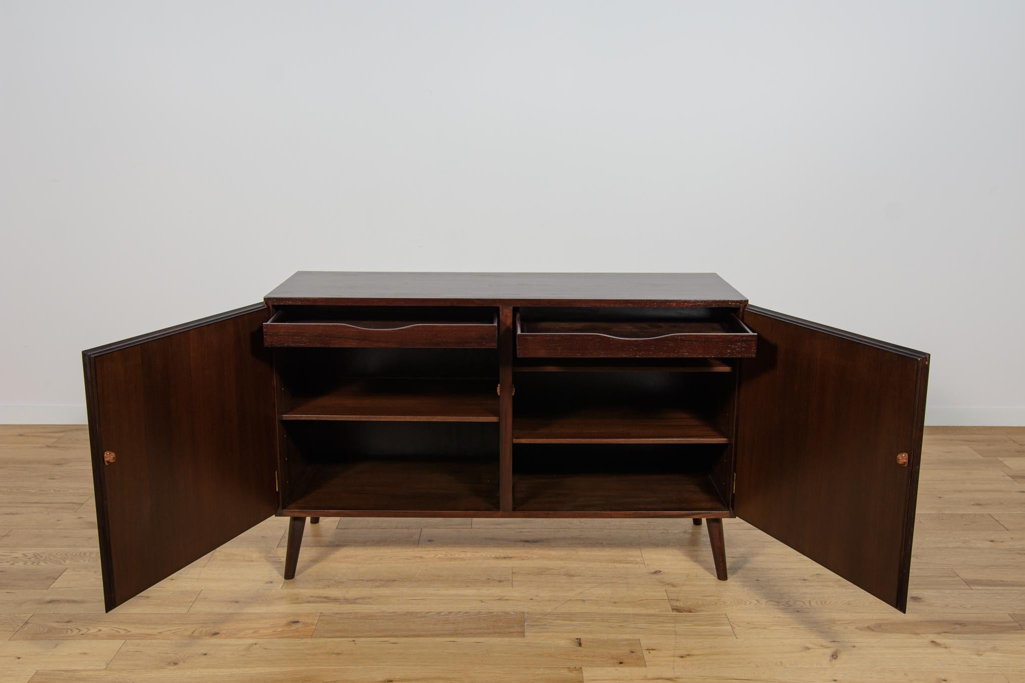 Teak Credenza in palissandro di metà secolo di Omann Jun, Danimarca, anni '60 in vendita