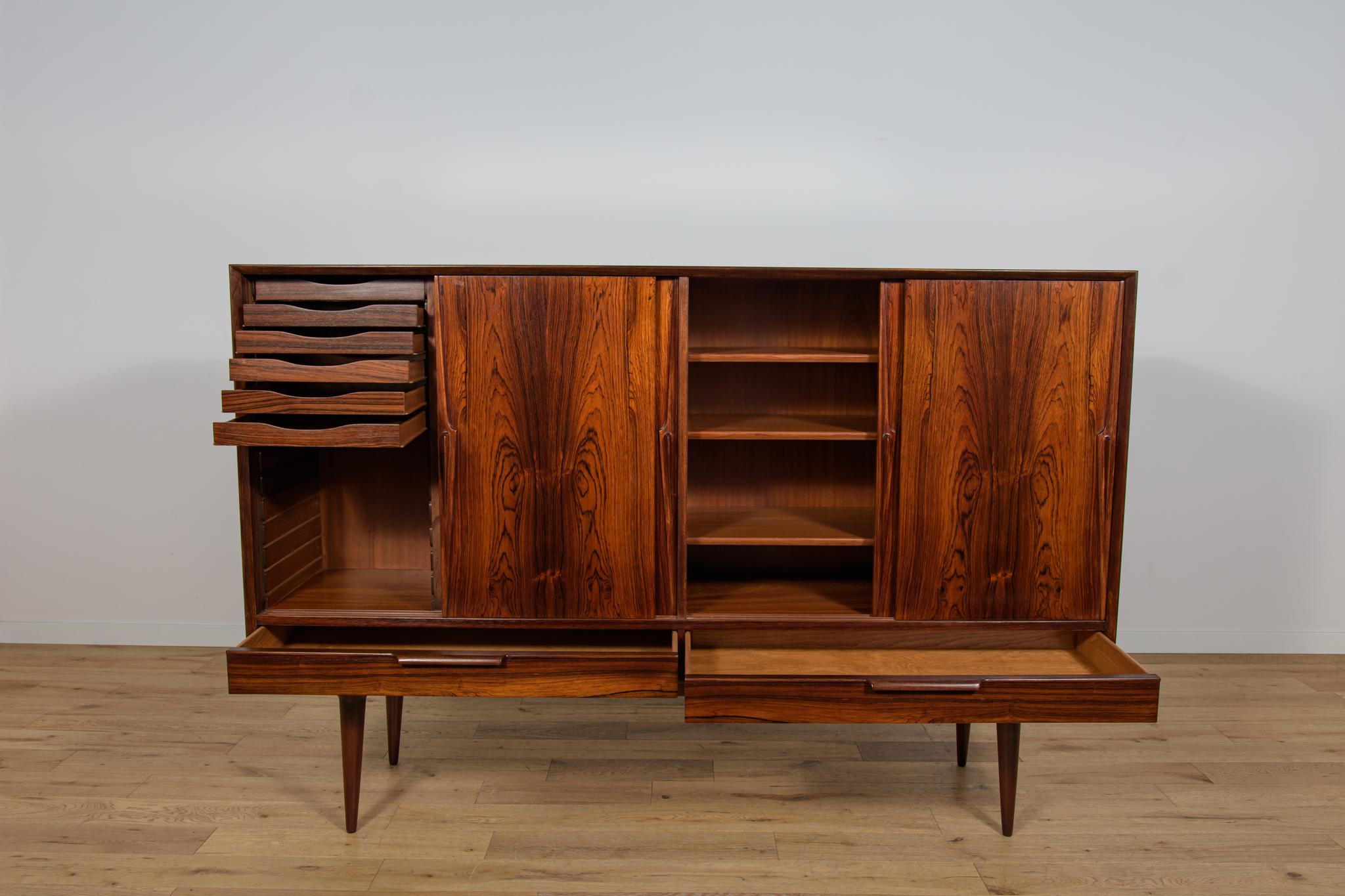 Credenza in legno di palissandro di metà secolo Model 13 di G. Omann per Omann Jun, Danimarca, 1960 in vendita 3