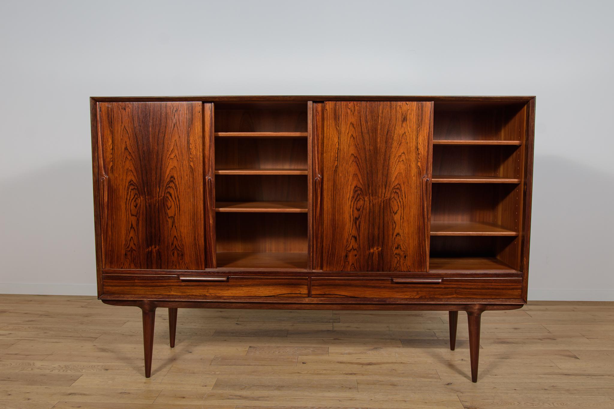 Credenza in legno di palissandro di metà secolo Model 13 di G. Omann per Omann Jun, Danimarca, 1960 in vendita 6