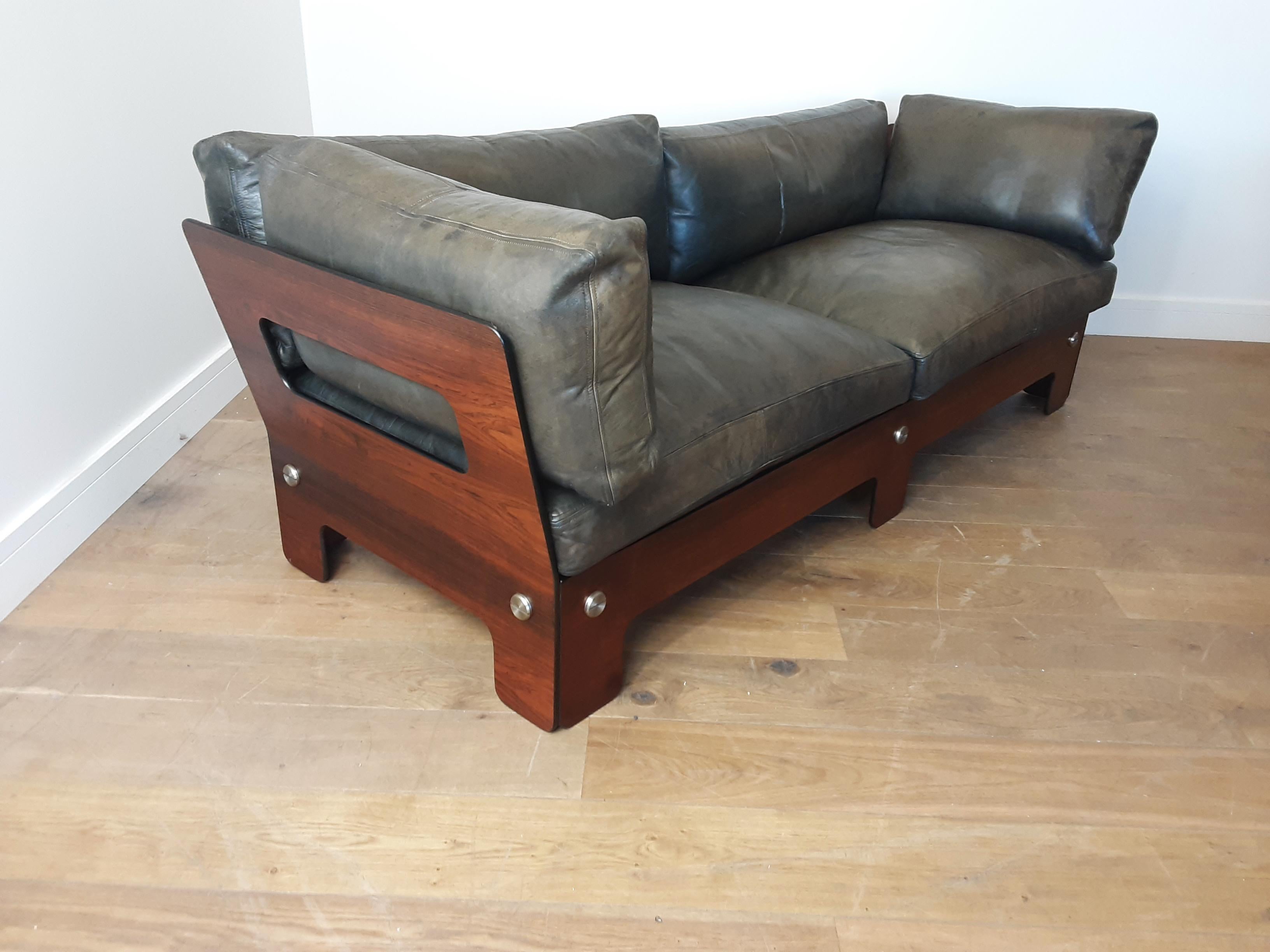 Midcentury Rosewood Sofa by Sigurd Ressell for Vatne Møbler For Sale 3