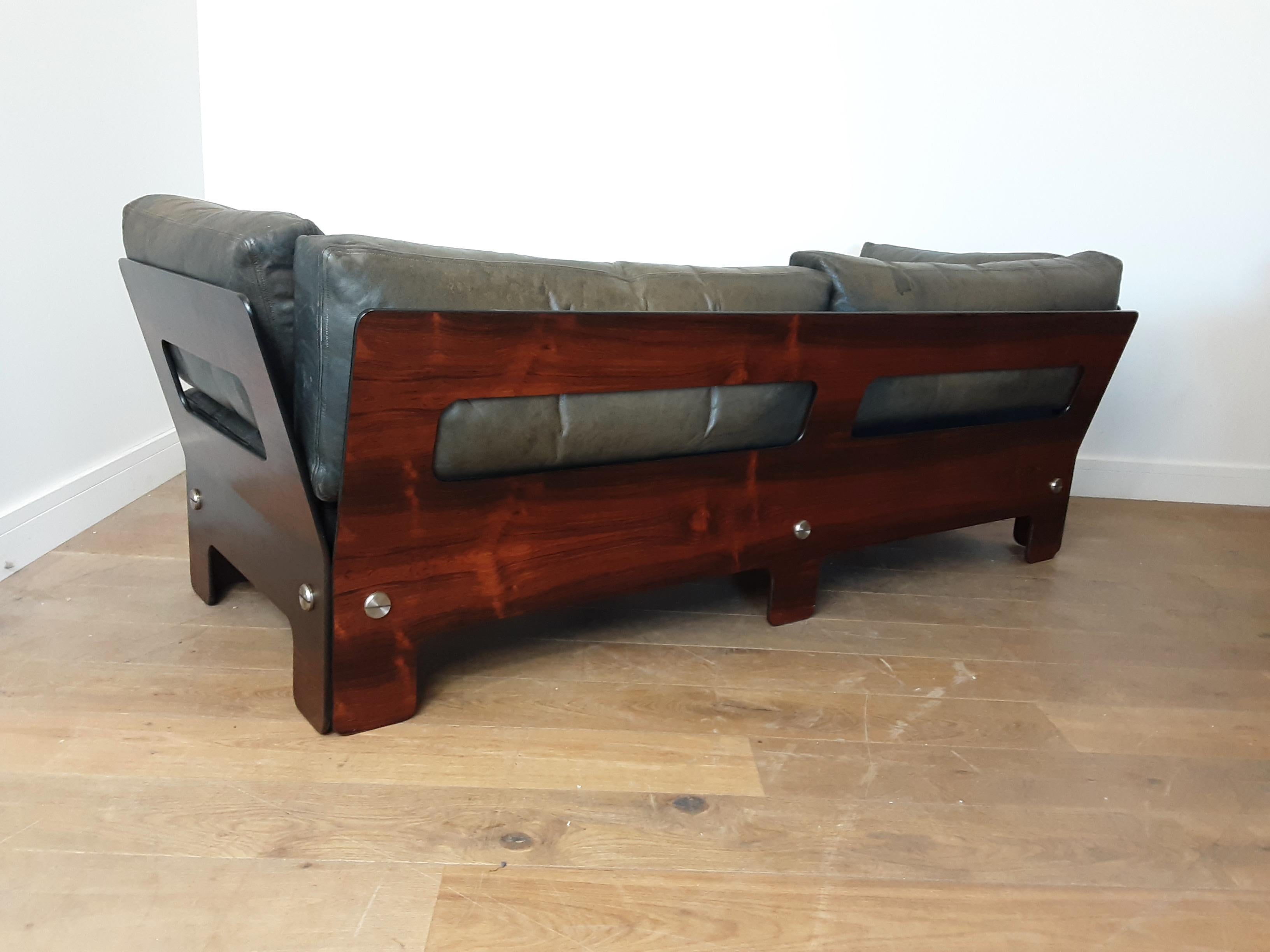 Midcentury Rosewood Sofa by Sigurd Ressell for Vatne Møbler For Sale 4