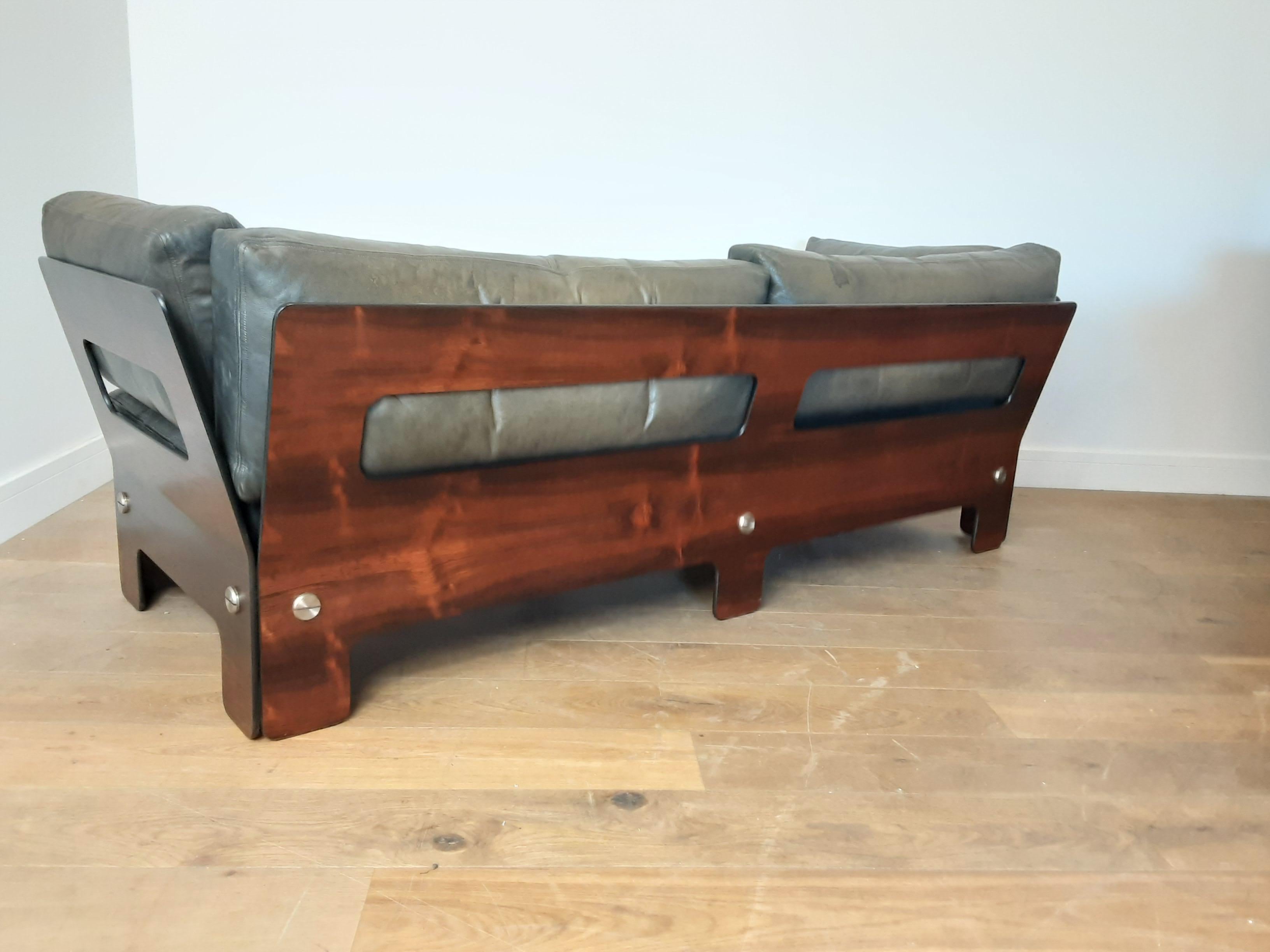 Midcentury Rosewood Sofa by Sigurd Ressell for Vatne Møbler For Sale 5