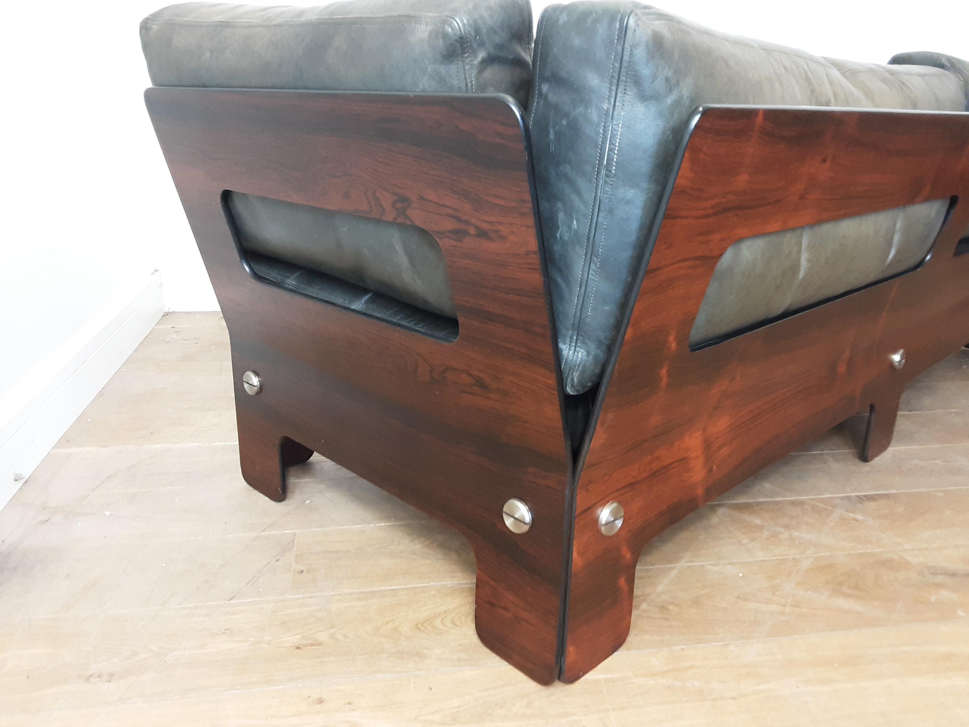 Midcentury Rosewood Sofa by Sigurd Ressell for Vatne Møbler For Sale 7