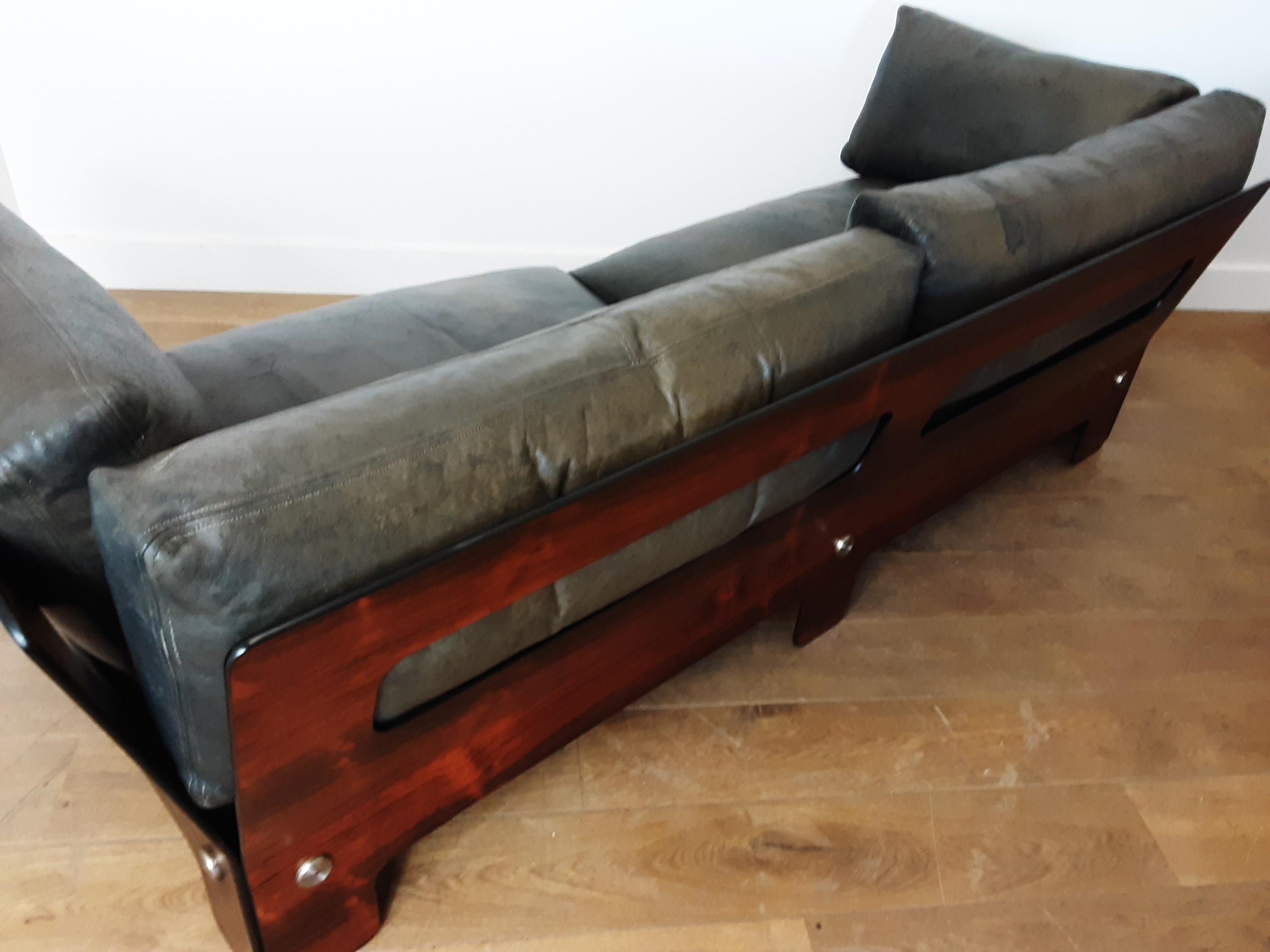 Midcentury Rosewood Sofa by Sigurd Ressell for Vatne Møbler For Sale 8