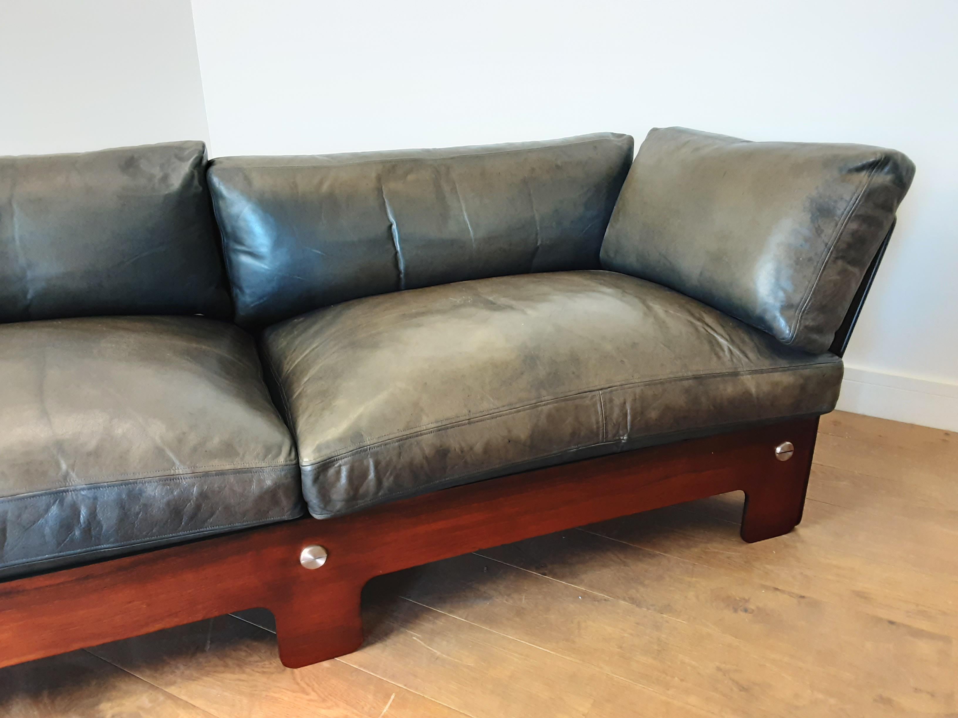 Midcentury Rosewood Sofa by Sigurd Ressell for Vatne Møbler For Sale 1