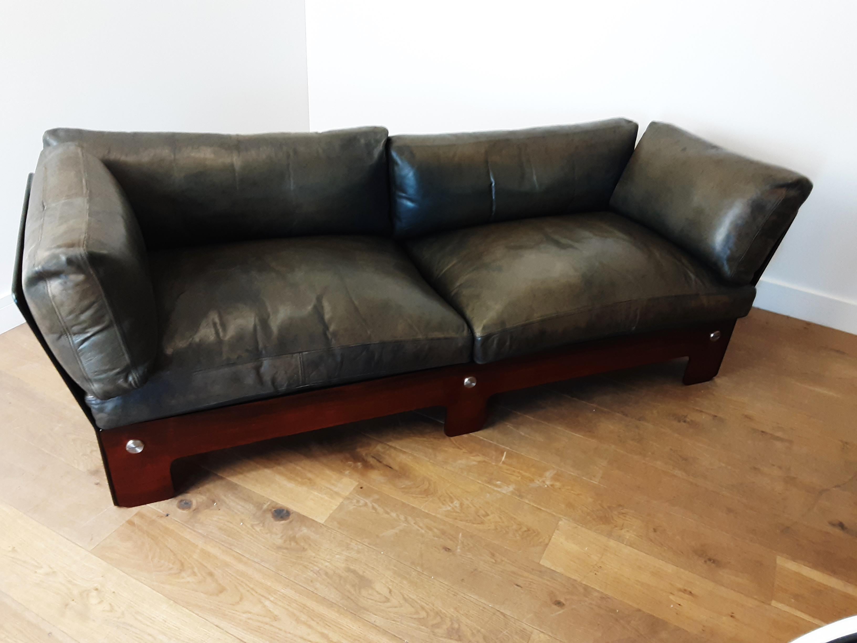 Midcentury Rosewood Sofa by Sigurd Ressell for Vatne Møbler For Sale 2
