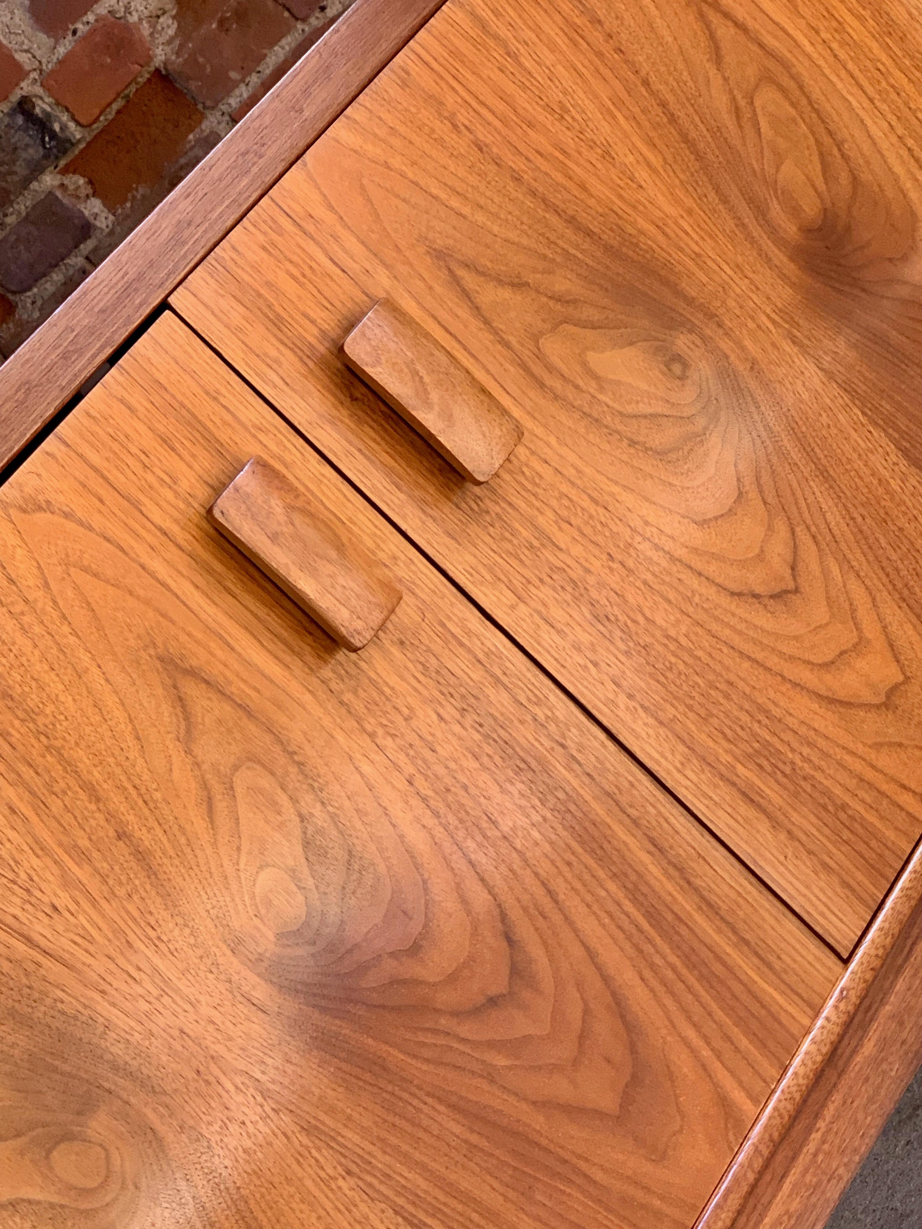 English Midcentury Rosewood and Teak Sideboard BCM British Cabinet Makers, circa 1960