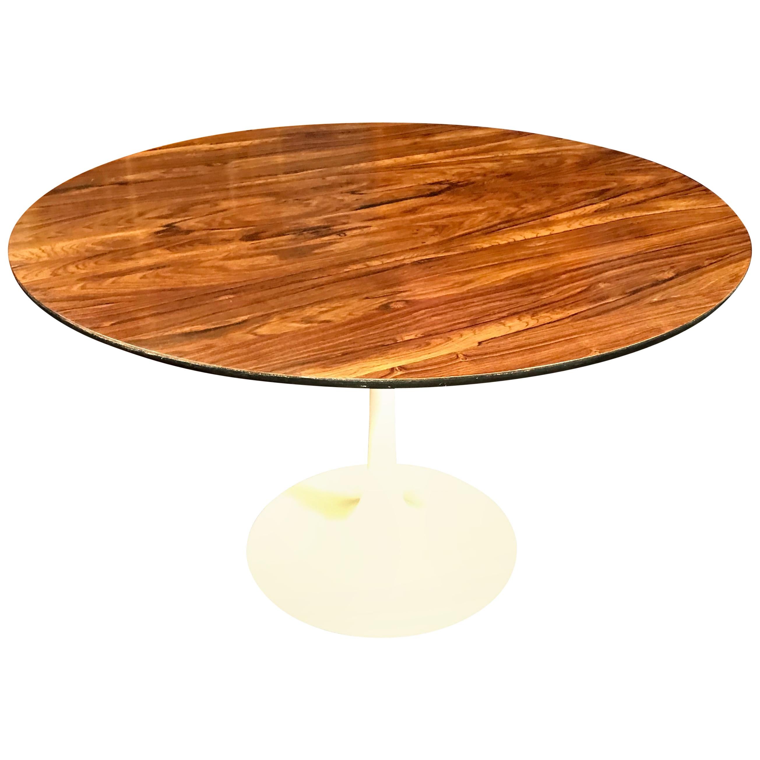 Midcentury Rosewood Tulip Dining Table by Maurice Burke for Arkana For Sale