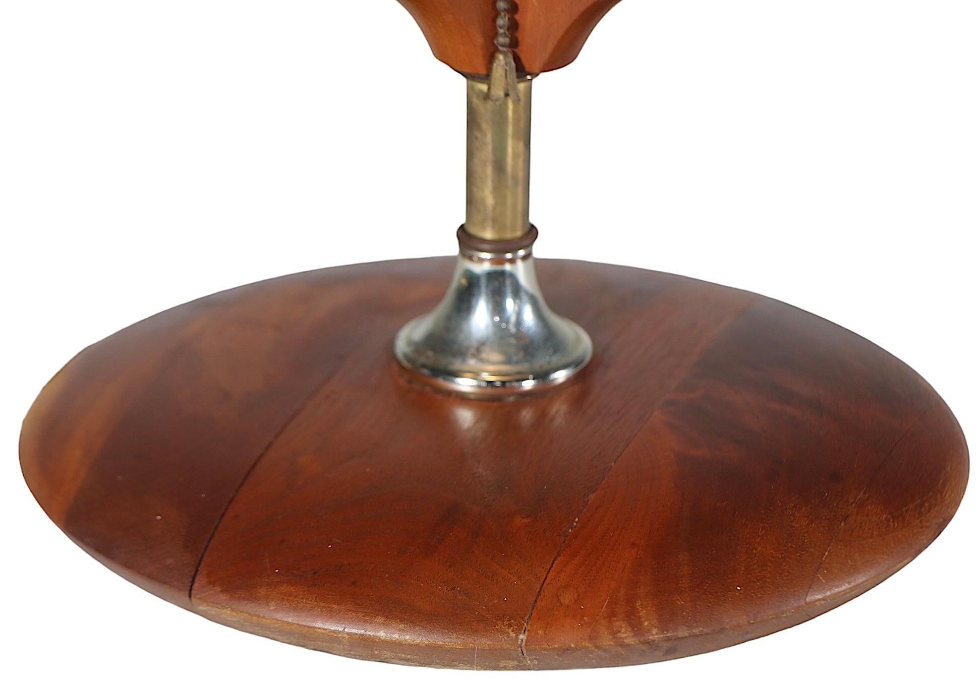 Lampe de table Rotoflex du milieu du siècle par Heifetz pour Heifitz Manufacturing USA c 1950s en vente 4