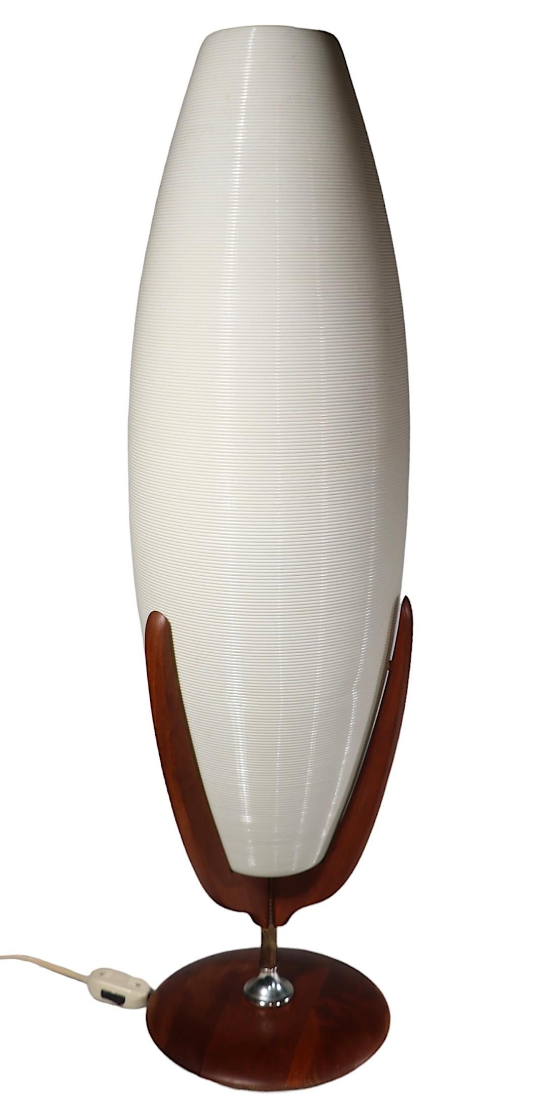 Lampe de table Rotoflex du milieu du siècle par Heifetz pour Heifitz Manufacturing USA c 1950s en vente 5