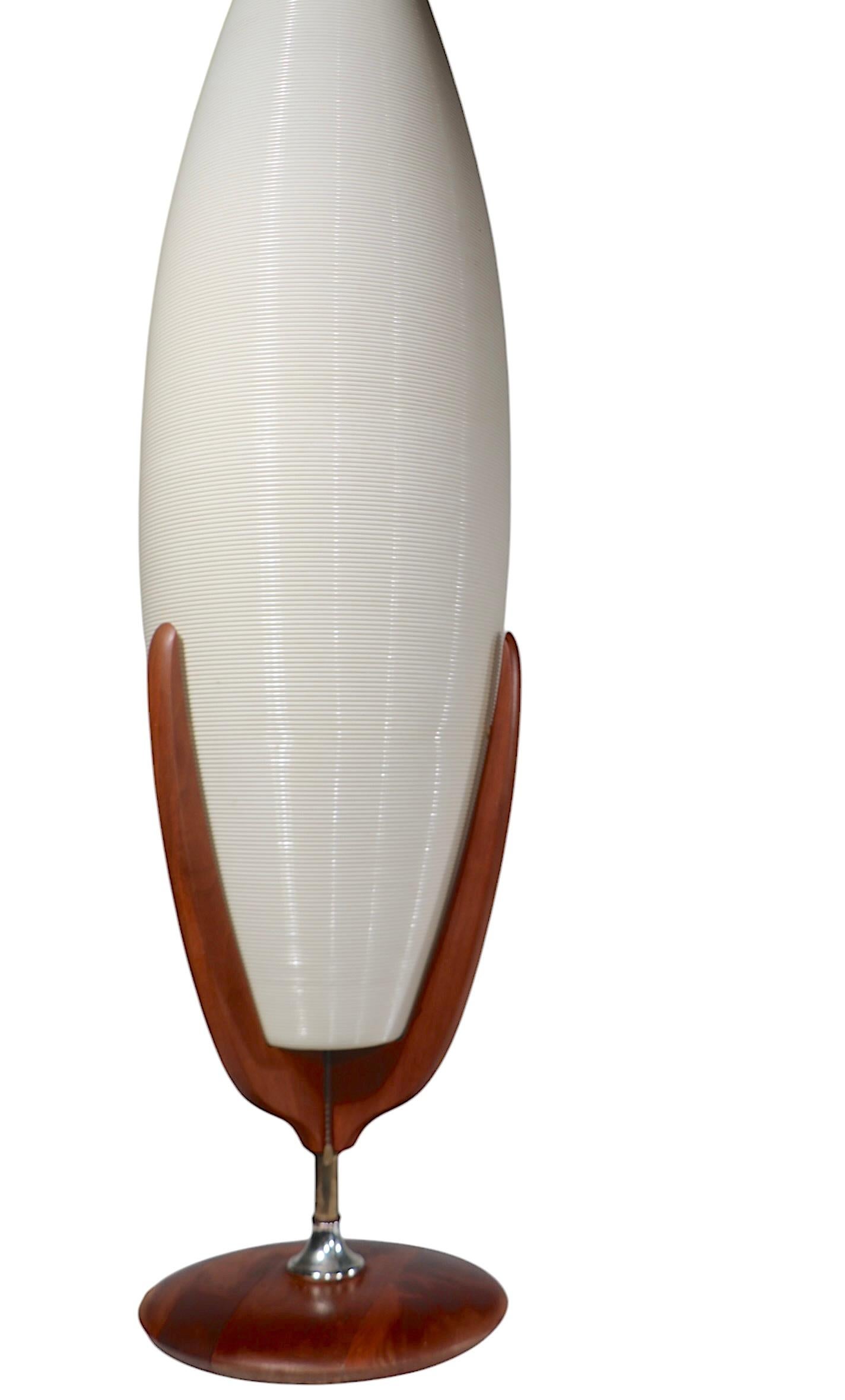 Lampe de table Rotoflex du milieu du siècle par Heifetz pour Heifitz Manufacturing USA c 1950s en vente 2