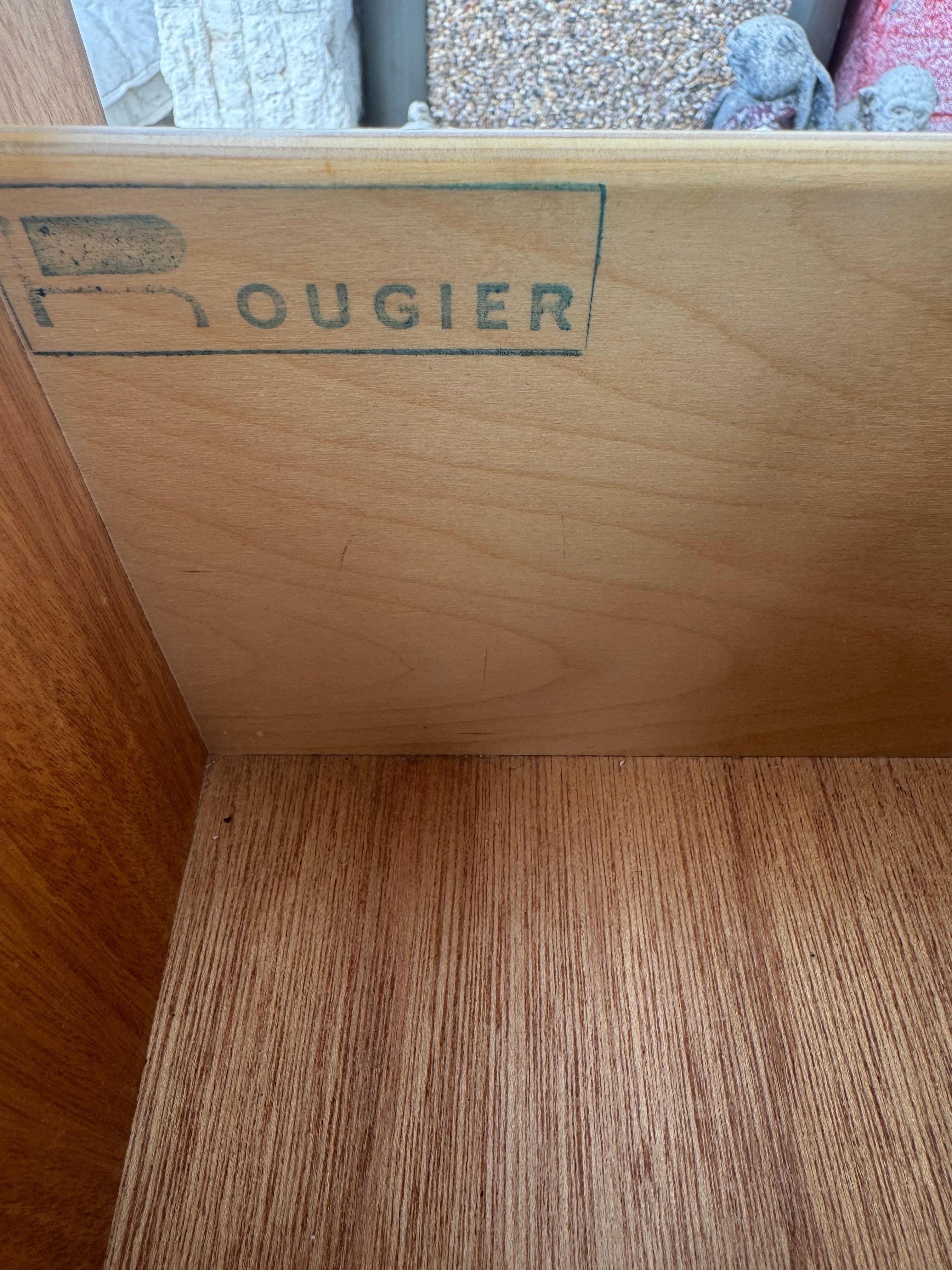 Noce Comò Rougier 9 cassetti in noce di metà secolo in vendita