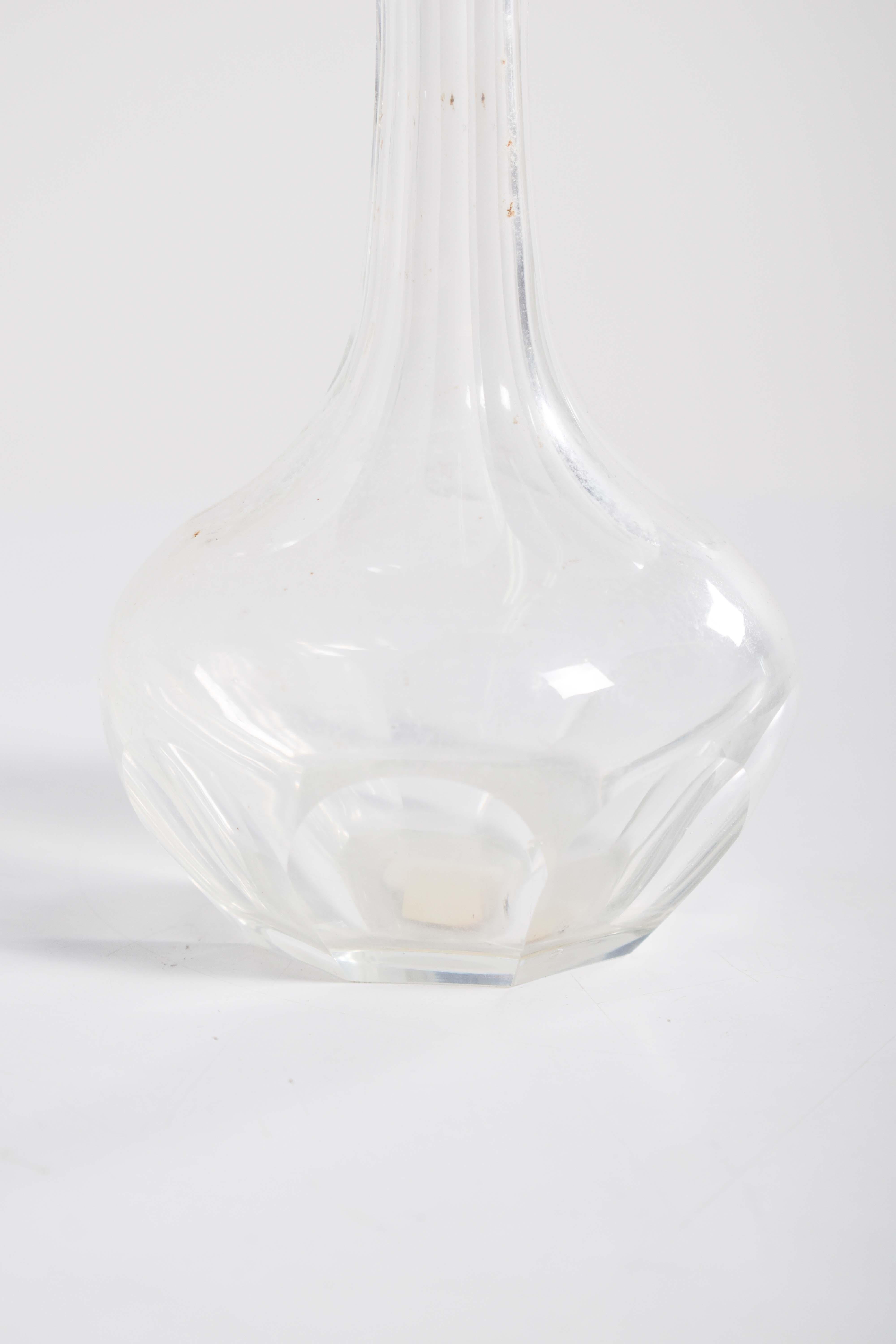 Mid-Century moderno Bottiglia rotonda di liquore di metà secolo con tappo a strappo in vendita