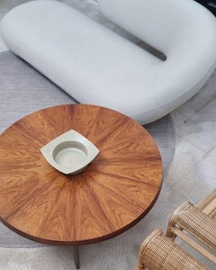 Mid-Century Round Coffee or Side Table
