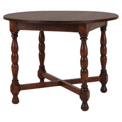 Retro Mid-century round coffee table 1950