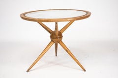 Mid-century round coffee table by Cesare Lacca, Italy, 1950s.