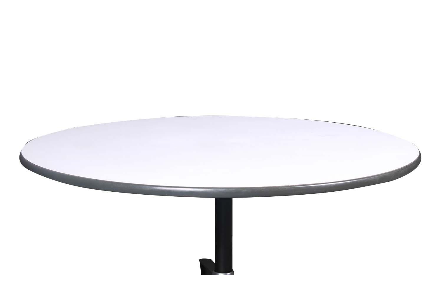 Mid Century Round Coffee Table Charles Eames Herman Miller For Sale 1